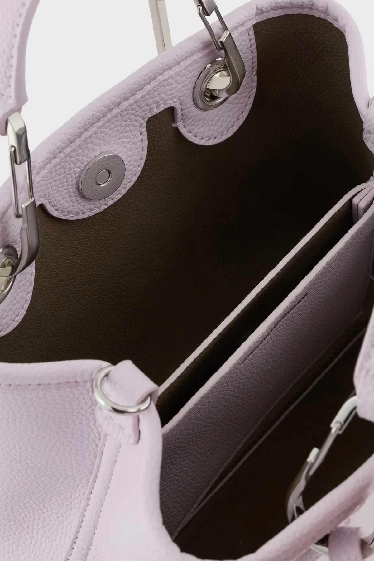 Emporio Armani Logolu Çıkarılabilir Askılı Kadın Çanta EW000382 AF12036 M4033 AÇIK PEMBE - 4