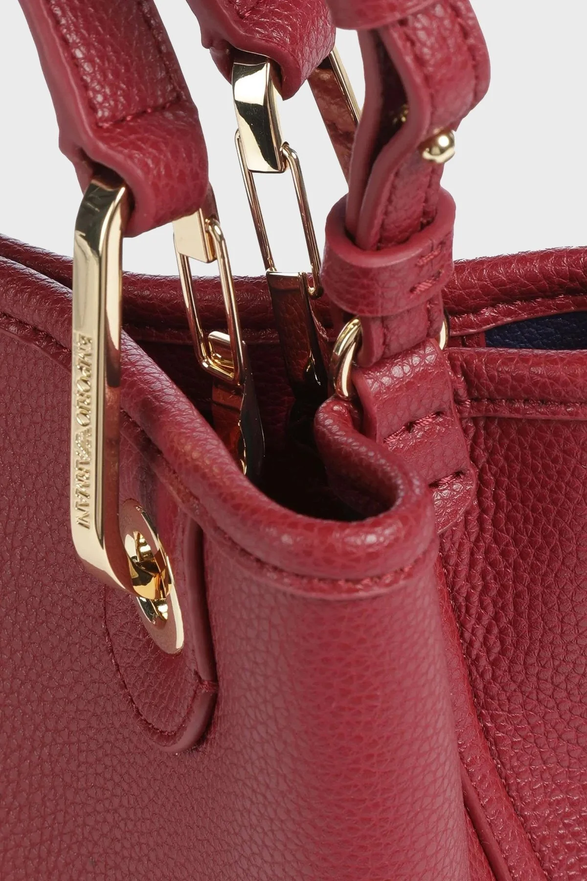 Emporio Armani Logolu Çıkarılabilir Askılı Bayan Çanta EW000382 AF12036 M5068 KIRMIZI - 3