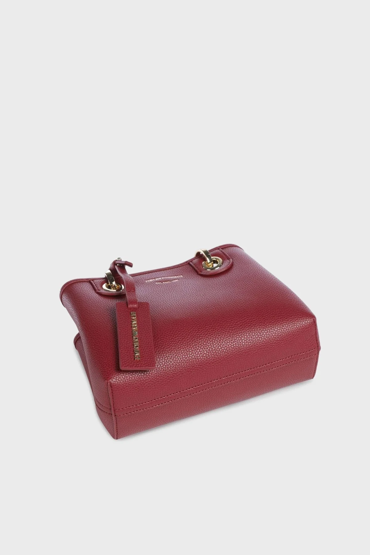 Emporio Armani Logolu Çıkarılabilir Askılı Bayan Çanta EW000382 AF12036 M5068 KIRMIZI - 4