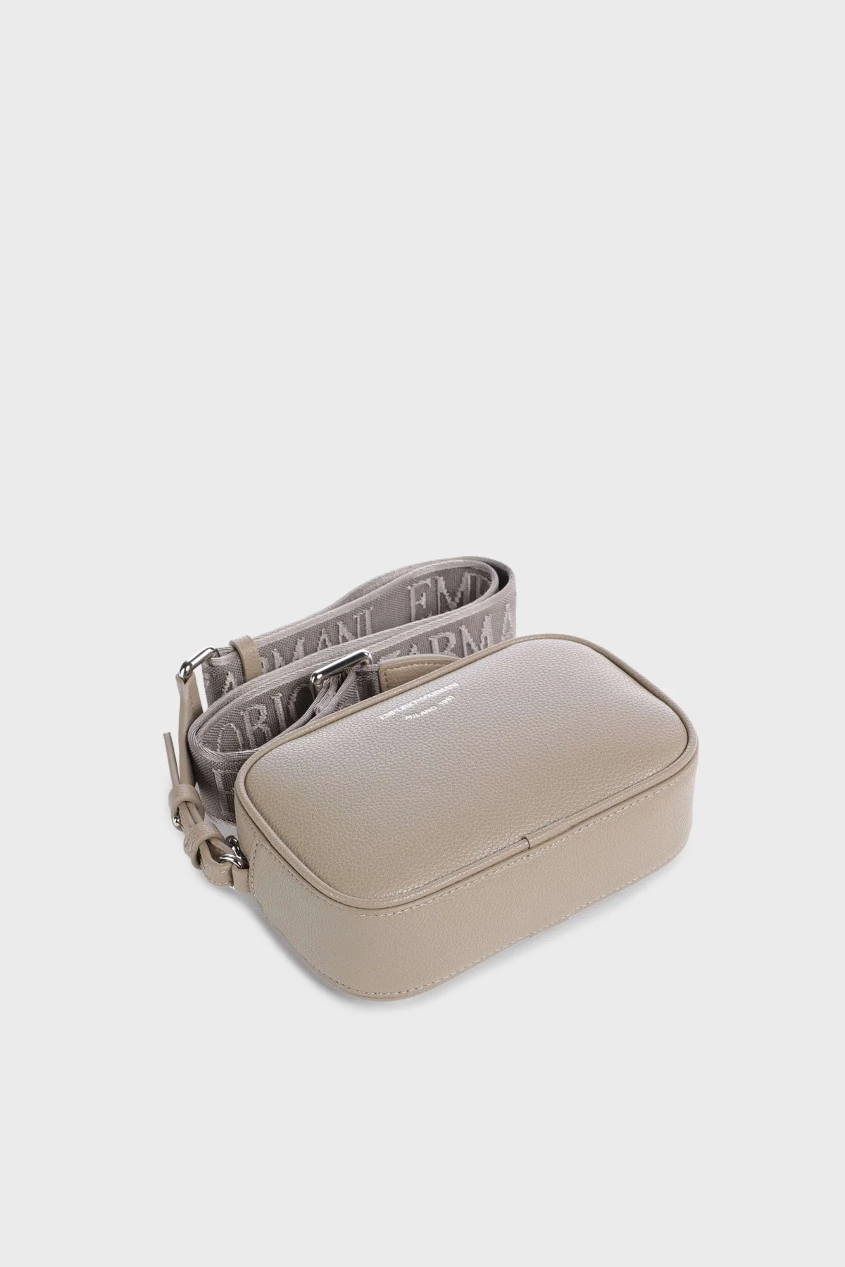 Emporio Armani Logolu Çıkarılabilir Askılı Kadın Çanta EW000537 AF12036 M1286 BEJ - 3