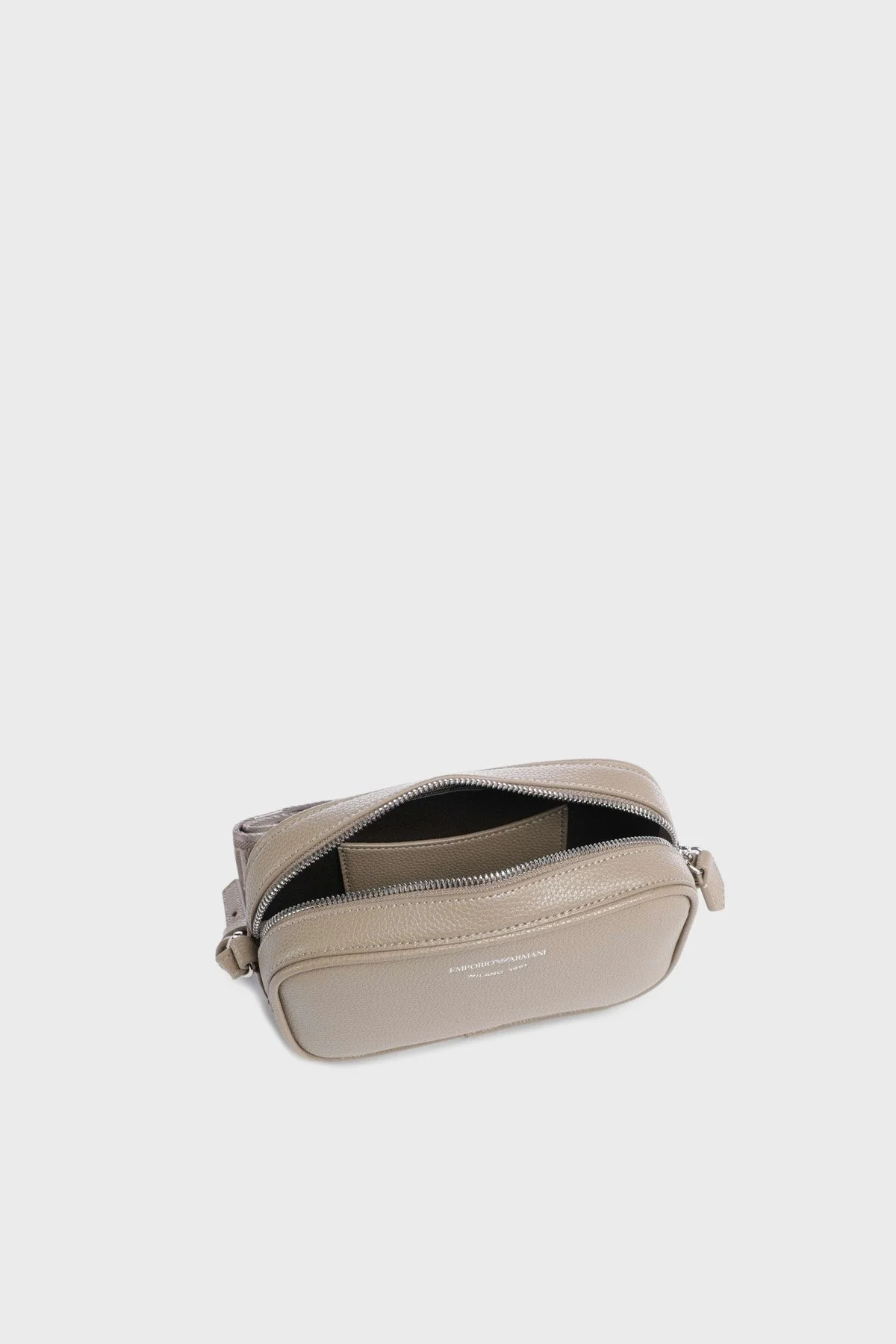 Emporio Armani Logolu Çıkarılabilir Askılı Kadın Çanta EW000537 AF12036 M1286 BEJ - 5
