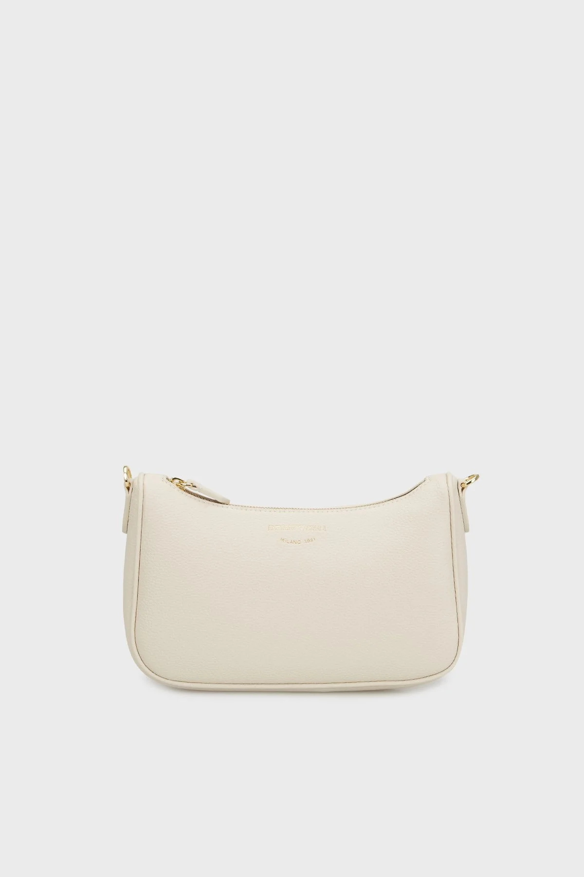 Emporio Armani Logolu Çıkarılabilir Askılı Kadın Çanta EW000539 AF12036 M1051 KREM - 1