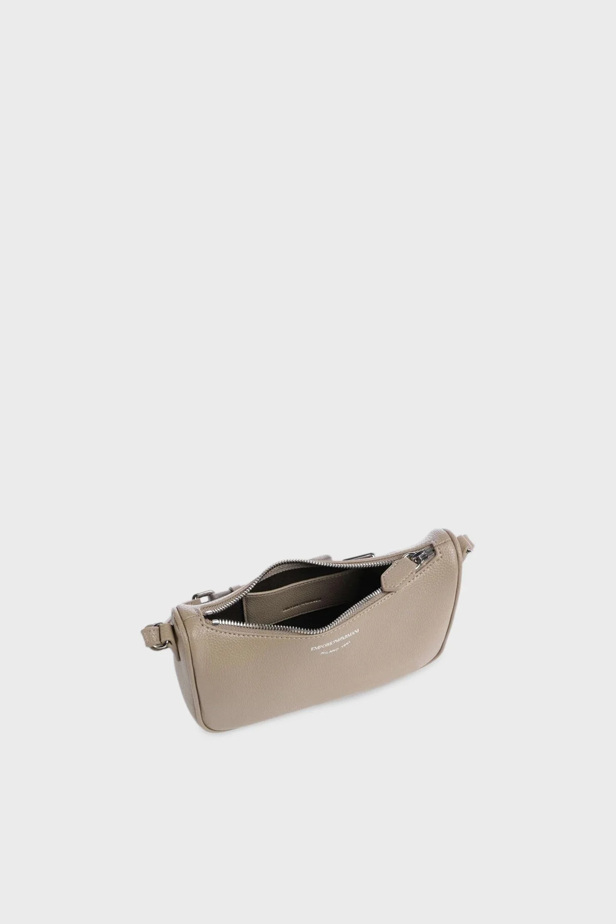 Emporio Armani Logolu Çıkarılabilir Askılı Kadın Çanta EW000539 AF12036 M1286 BEJ - 3