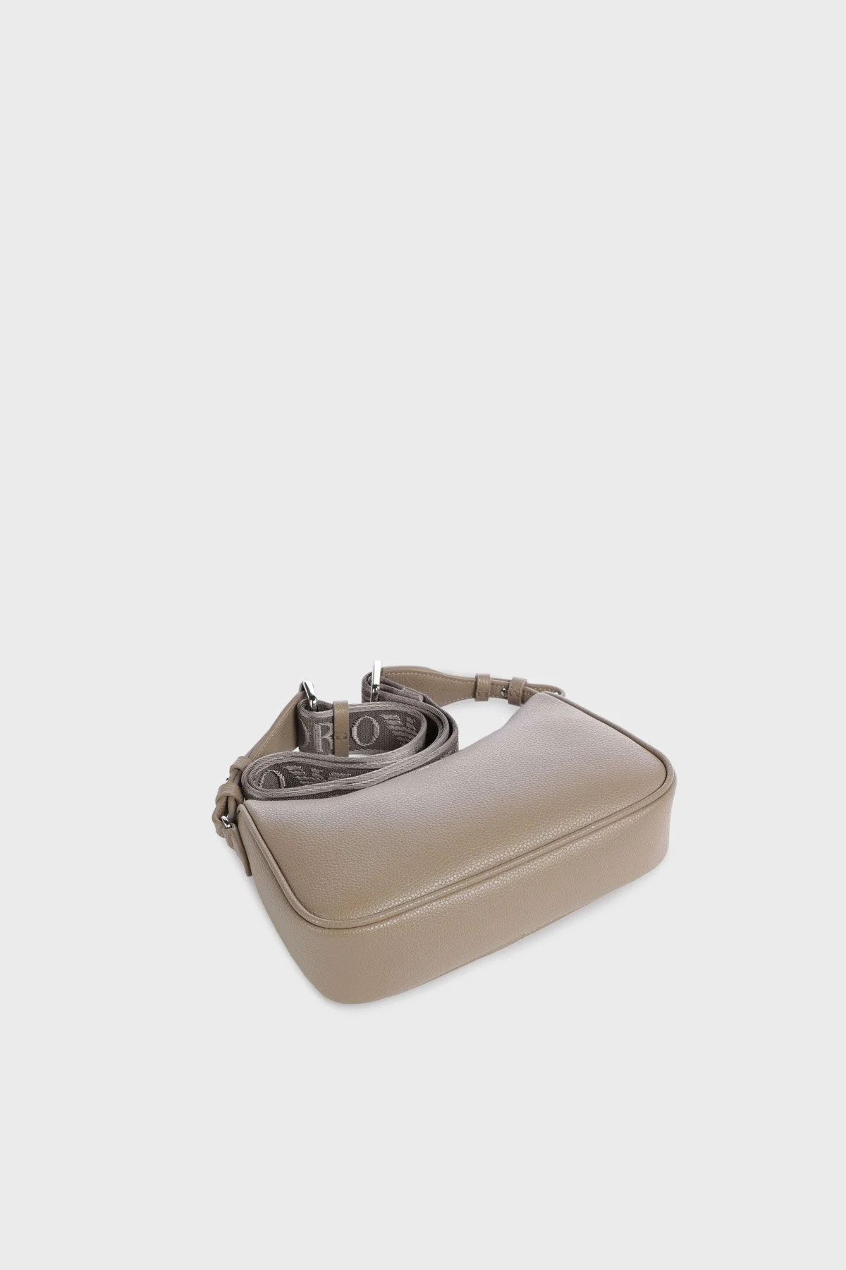 Emporio Armani Logolu Çıkarılabilir Askılı Kadın Çanta EW000539 AF12036 M1286 BEJ - 4