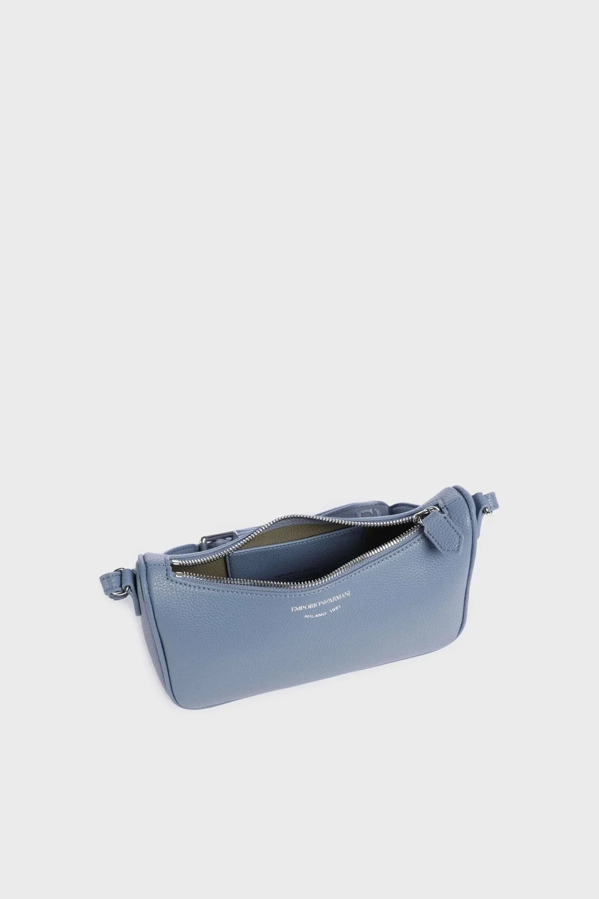 Emporio Armani Logolu Çıkarılabilir Askılı Bayan Çanta EW000539 AF12036 M8128 MAVİ - 4