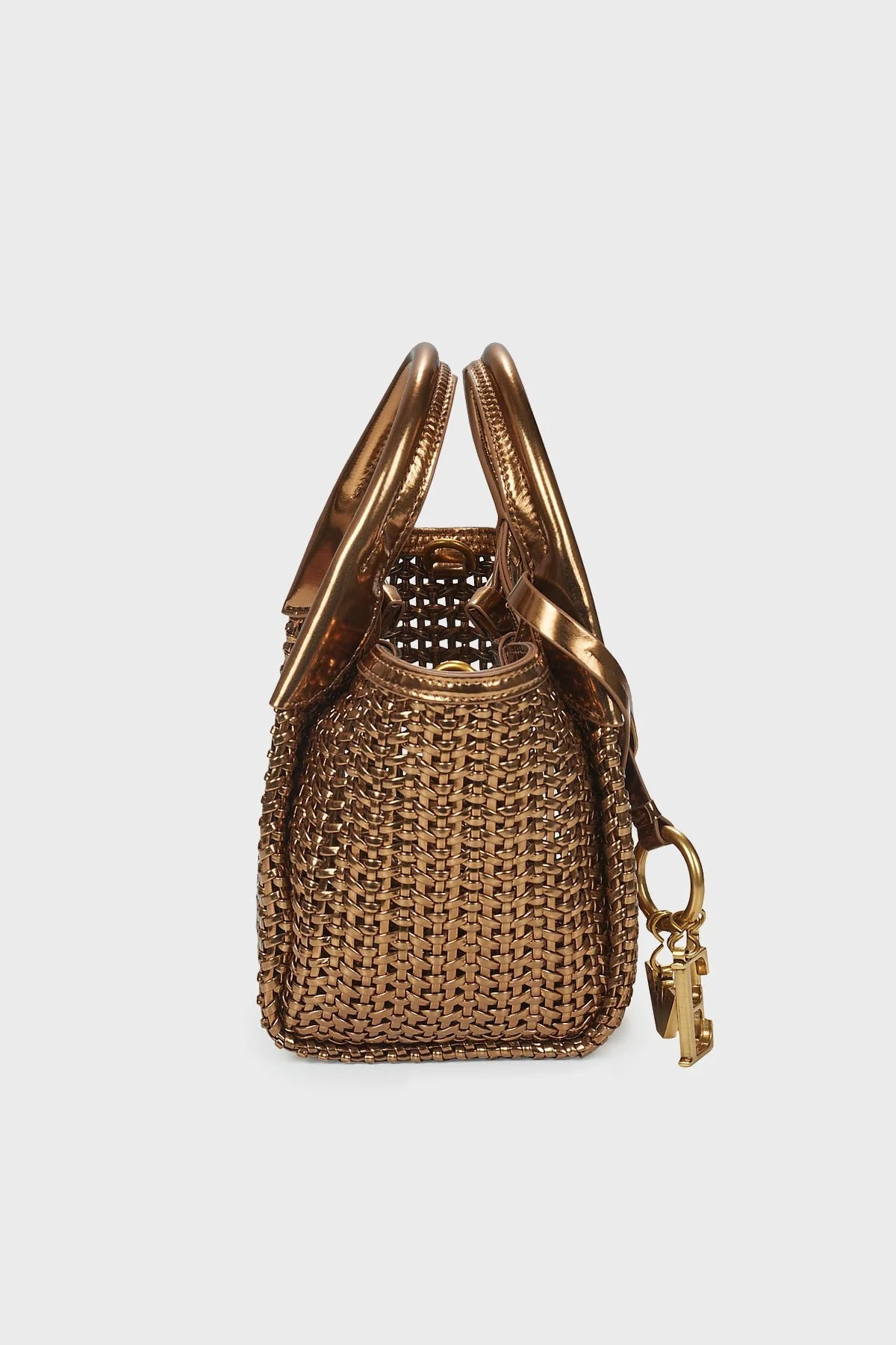 Emporio Armani Logolu Çıkarılabilir Askılı Bayan Çanta EW001011 AF15441 U6165 BRONZ - 5