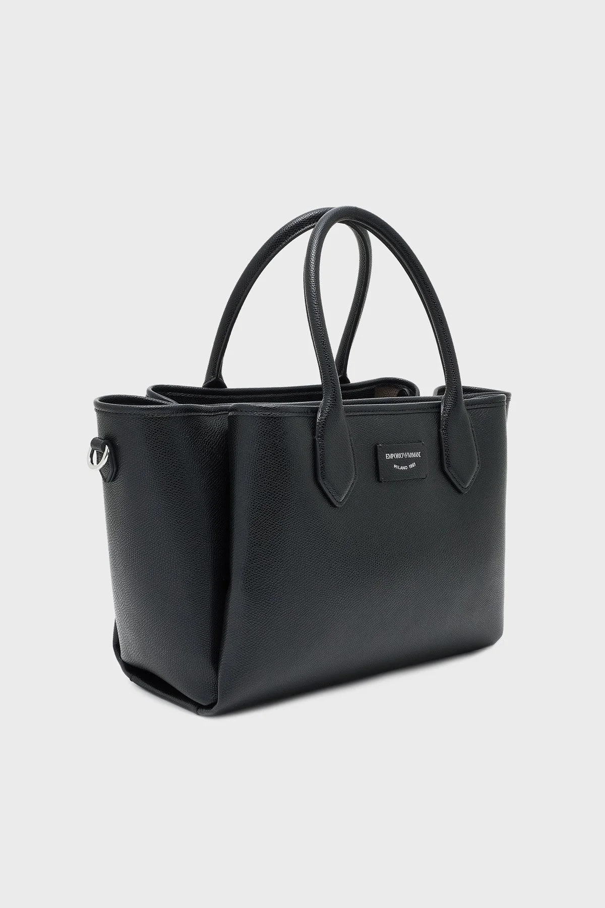 Emporio Armani Logolu Çıkarılabilir Askılı Bayan Çanta EW00232 9AF17799 MC149 SİYAH - 3