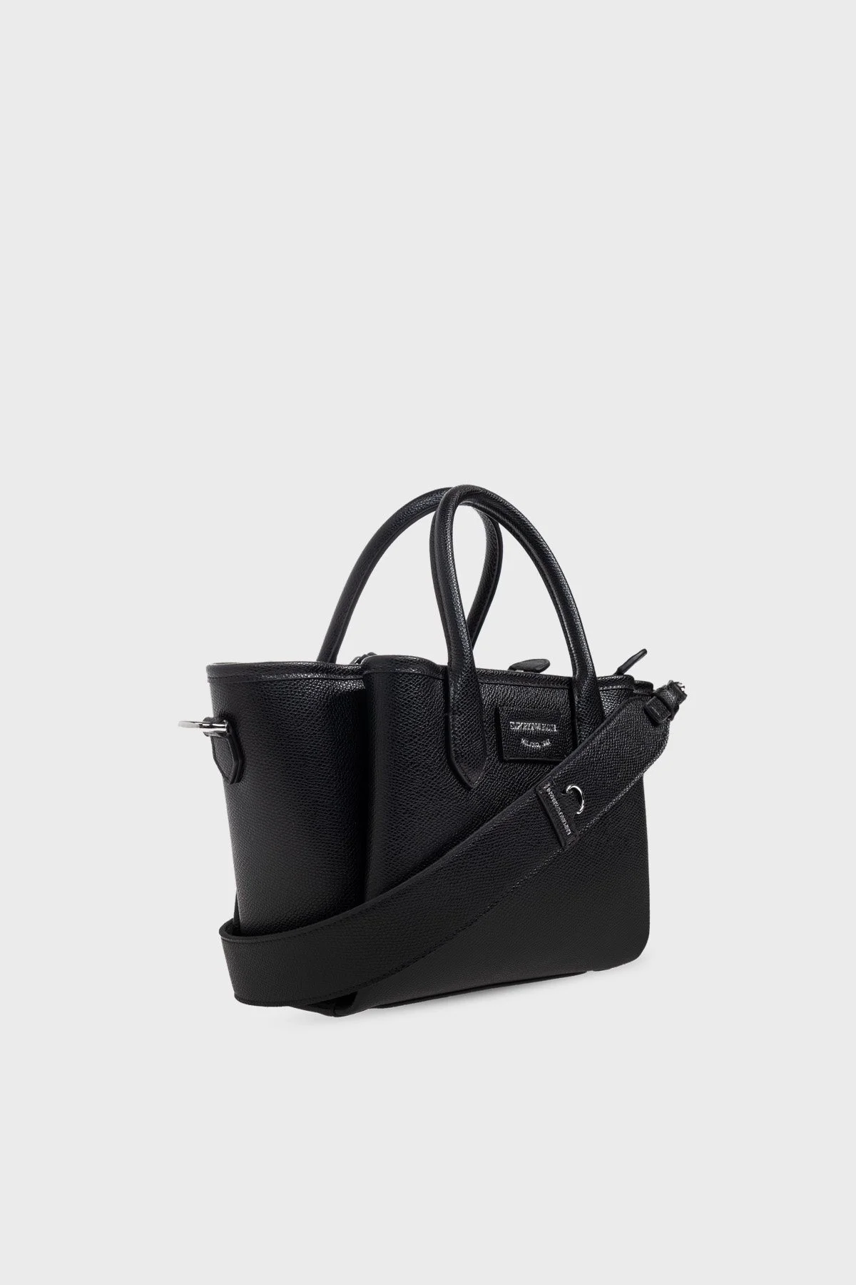 Emporio Armani Logolu Çıkarılabilir Askılı Kadın Çanta EW002328 AF17799 MC149 SİYAH - 4