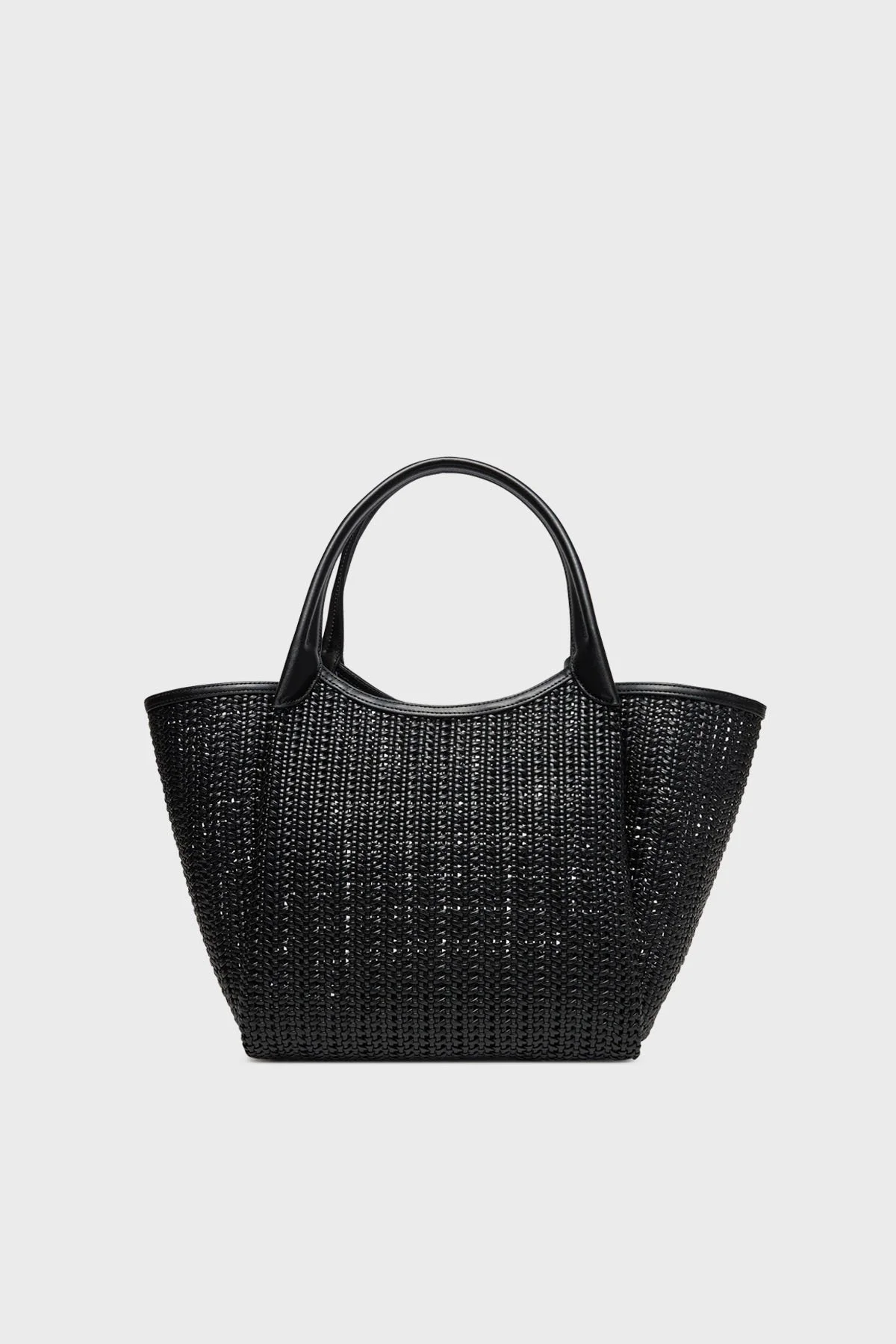 Emporio Armani Logolu Çıkarılabilir Askılı Büyük Bayan Çanta EW001009 AF14309 UC001 SİYAH - 7