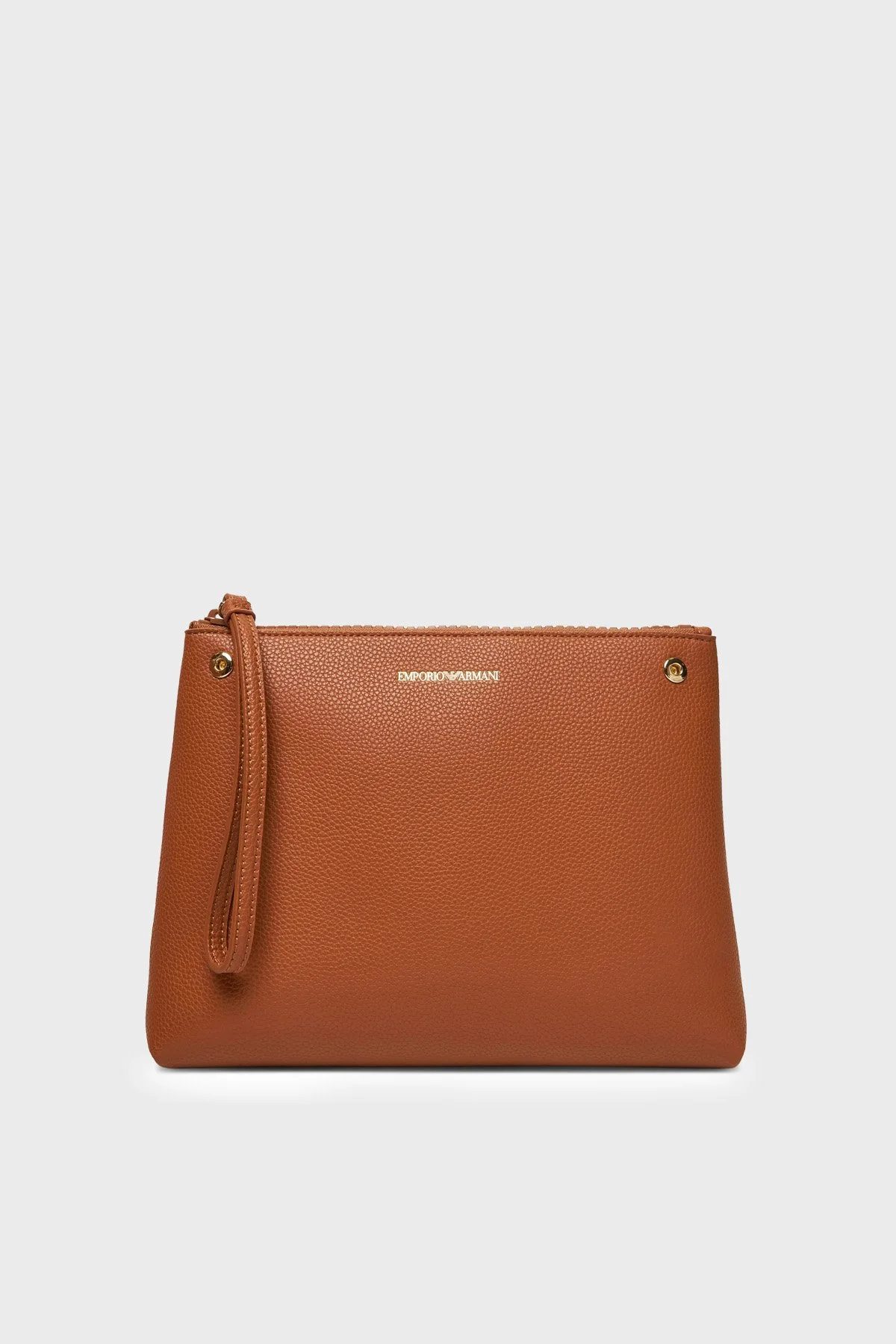 Emporio Armani Logolu Çıkarılabilir Askılı Kadın Çanta EW000360 AF12103 M6030 Taba - 6