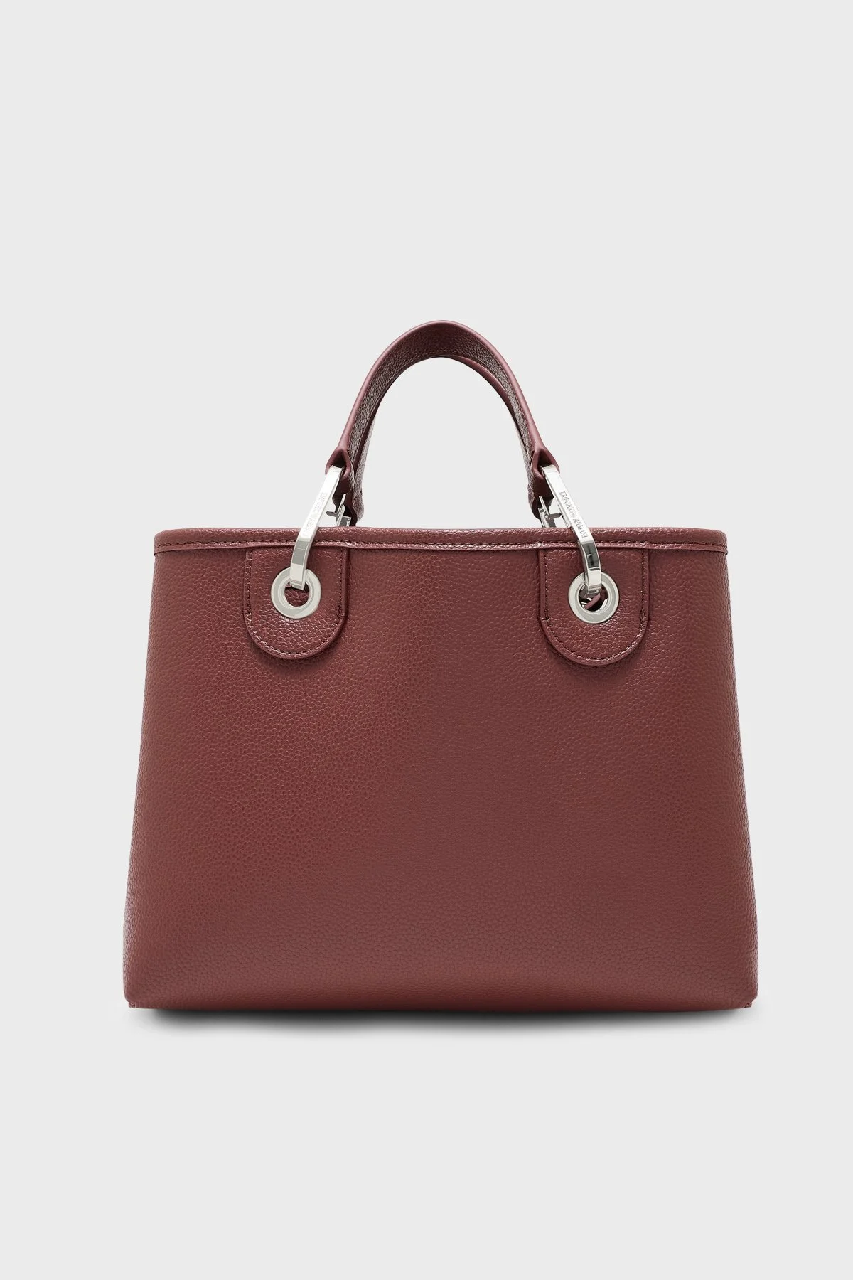 Emporio Armani Logolu Çıkarılabilir Askılı Kadın Çanta EW000361 AF12036 M6453 Bordo - 5