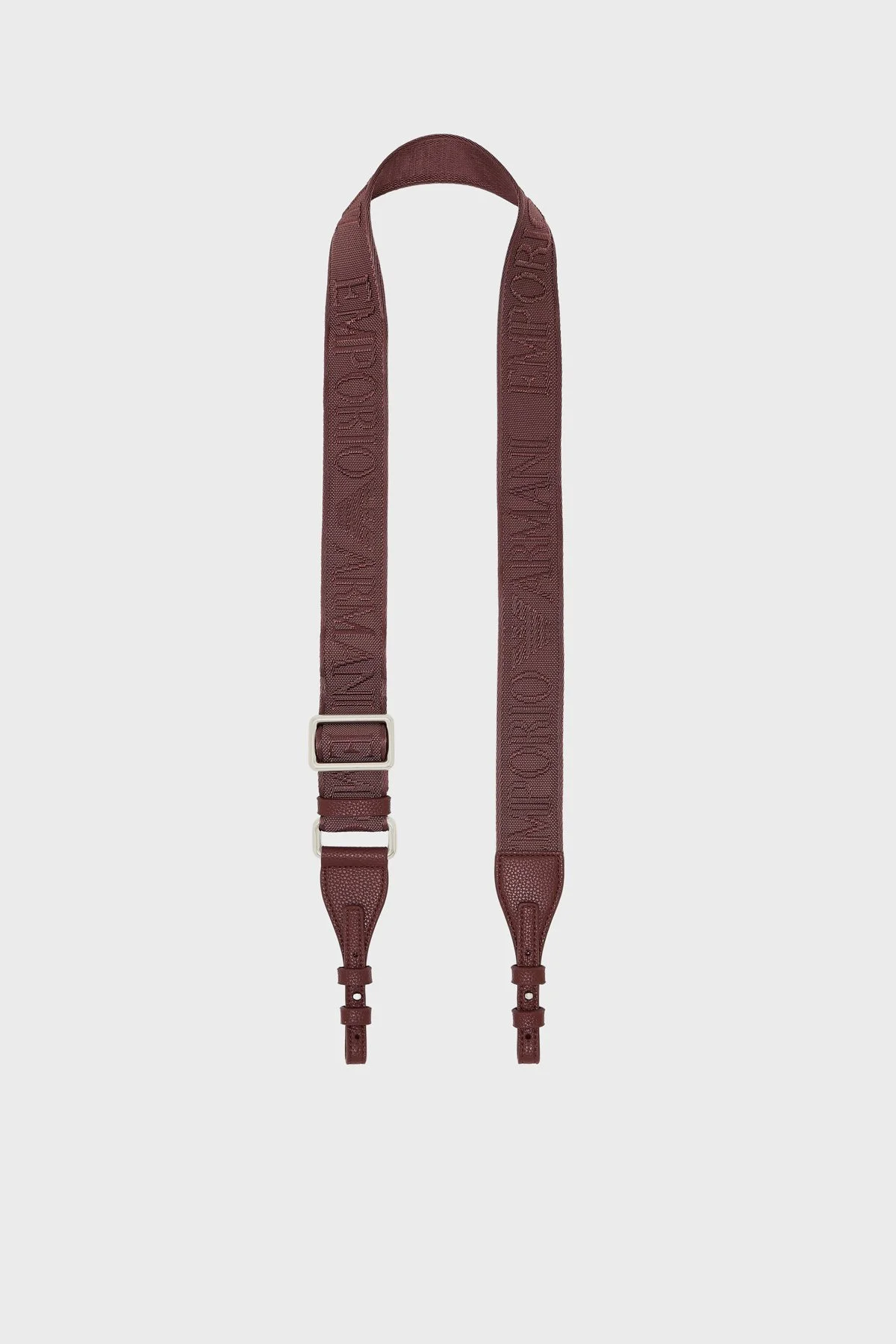 Emporio Armani Logolu Çıkarılabilir Askılı Kadın Çanta EW000361 AF12036 M6453 Bordo - 7
