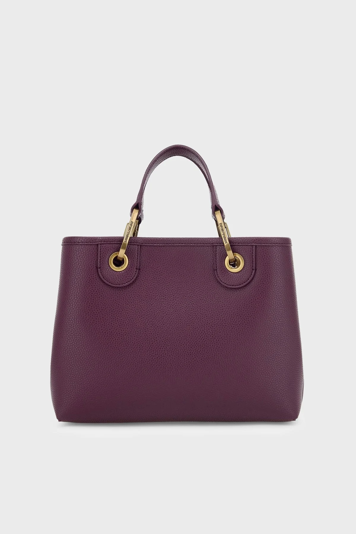 Emporio Armani Logolu Çıkarılabilir Askılı Kadın Çanta EW000361 AF12036 MA149 Mürdüm - 3