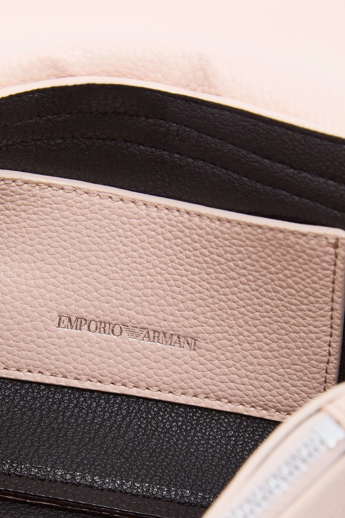 Emporio Armani Logolu Çıkarılabilir Askılı Kadın Çanta EW000539 AF12036 M1332 PUDRA - 6