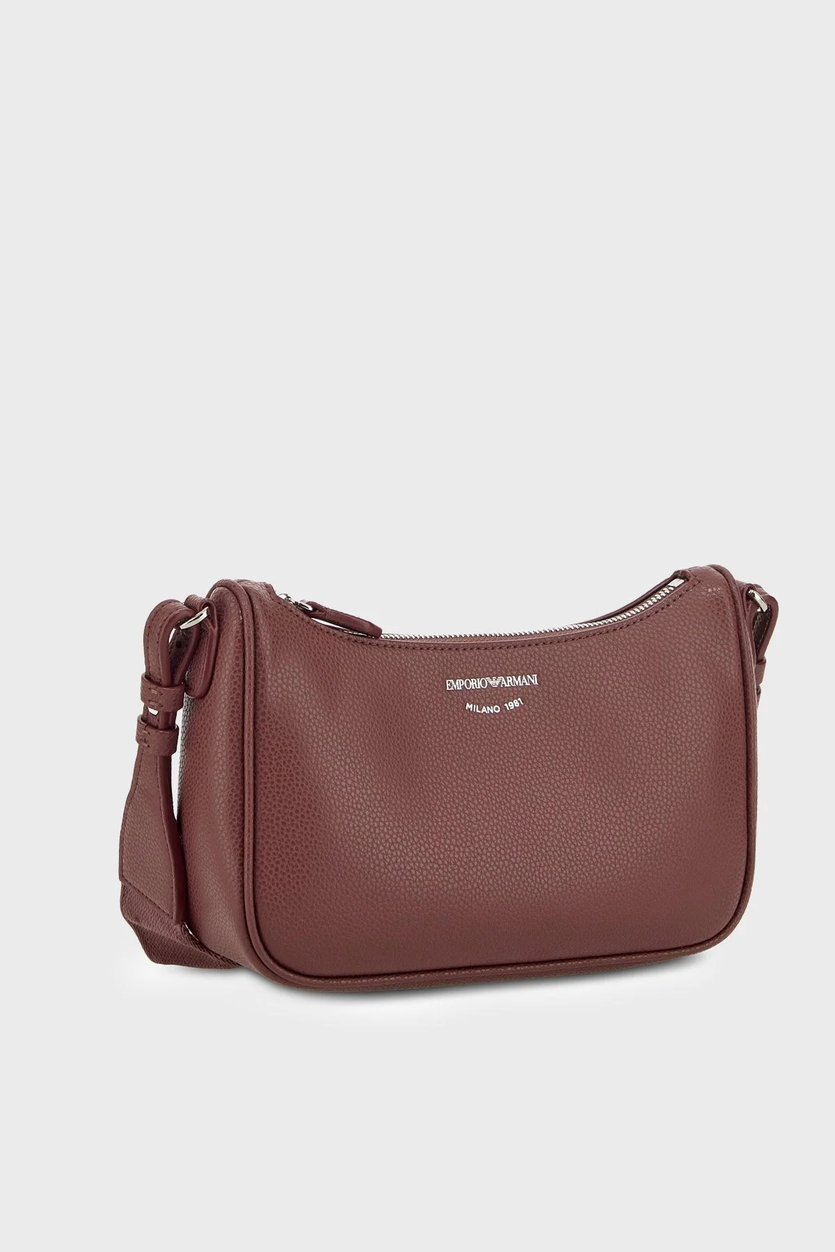 Emporio Armani Logolu Çıkarılabilir Askılı Kadın Çanta EW000539 AF12036 M6453 Bordo - 4