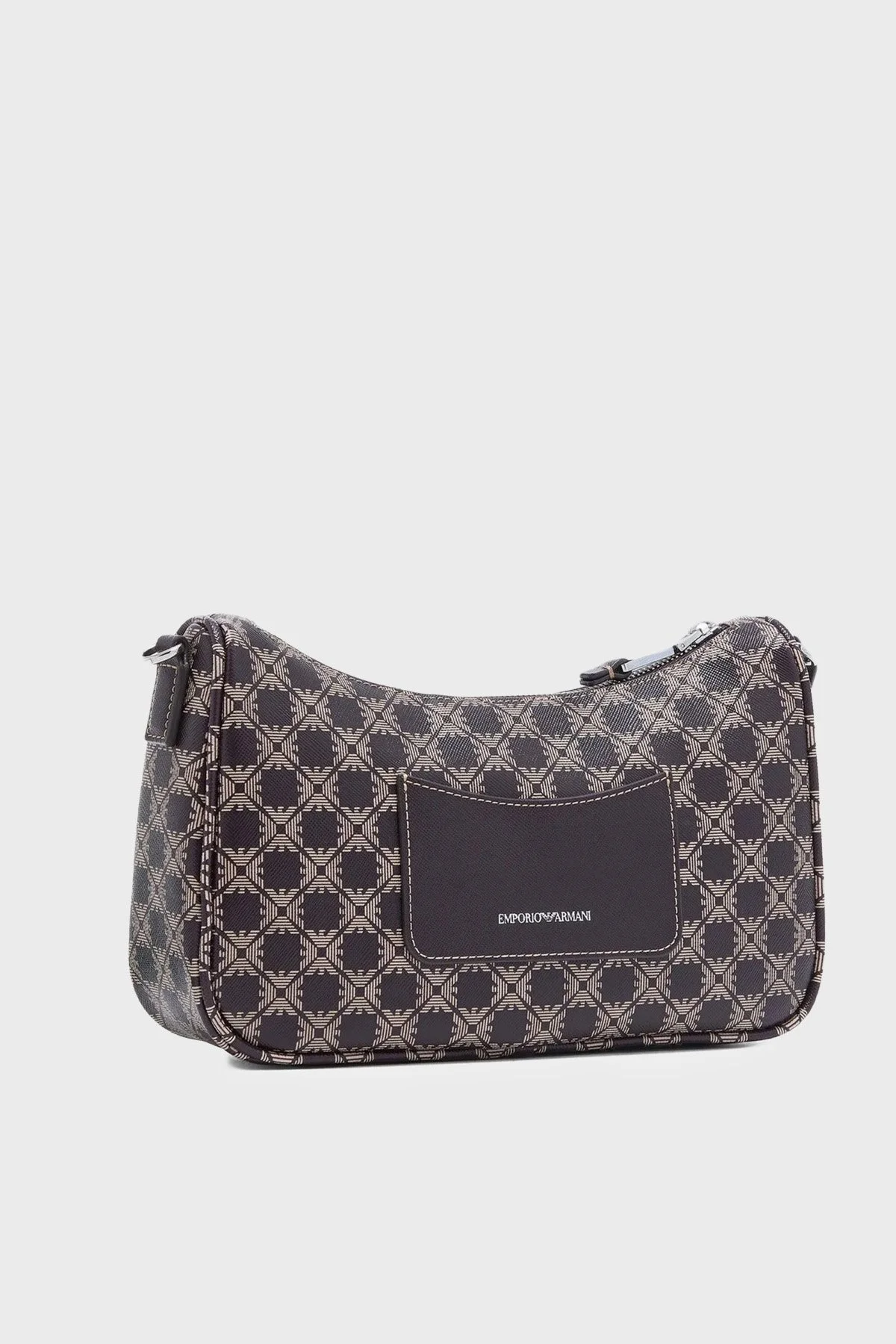 Emporio Armani Logolu Çıkarılabilir Askılı Kadın Çanta EW001892 AF25820 F6226 KAHVE - 3