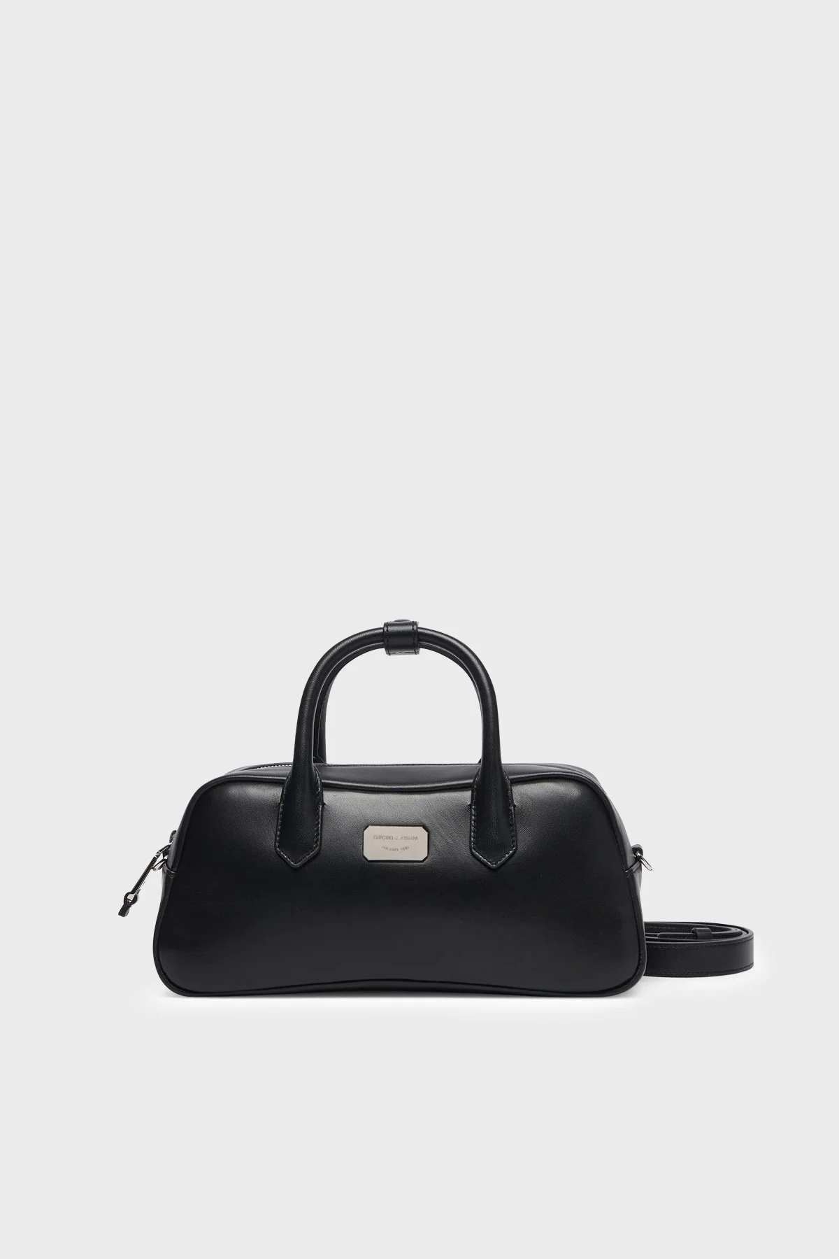 Emporio Armani Logolu Çıkarılabilir Askılı Kadın Çanta EW003824 AF32959 UC001 Siyah - 1