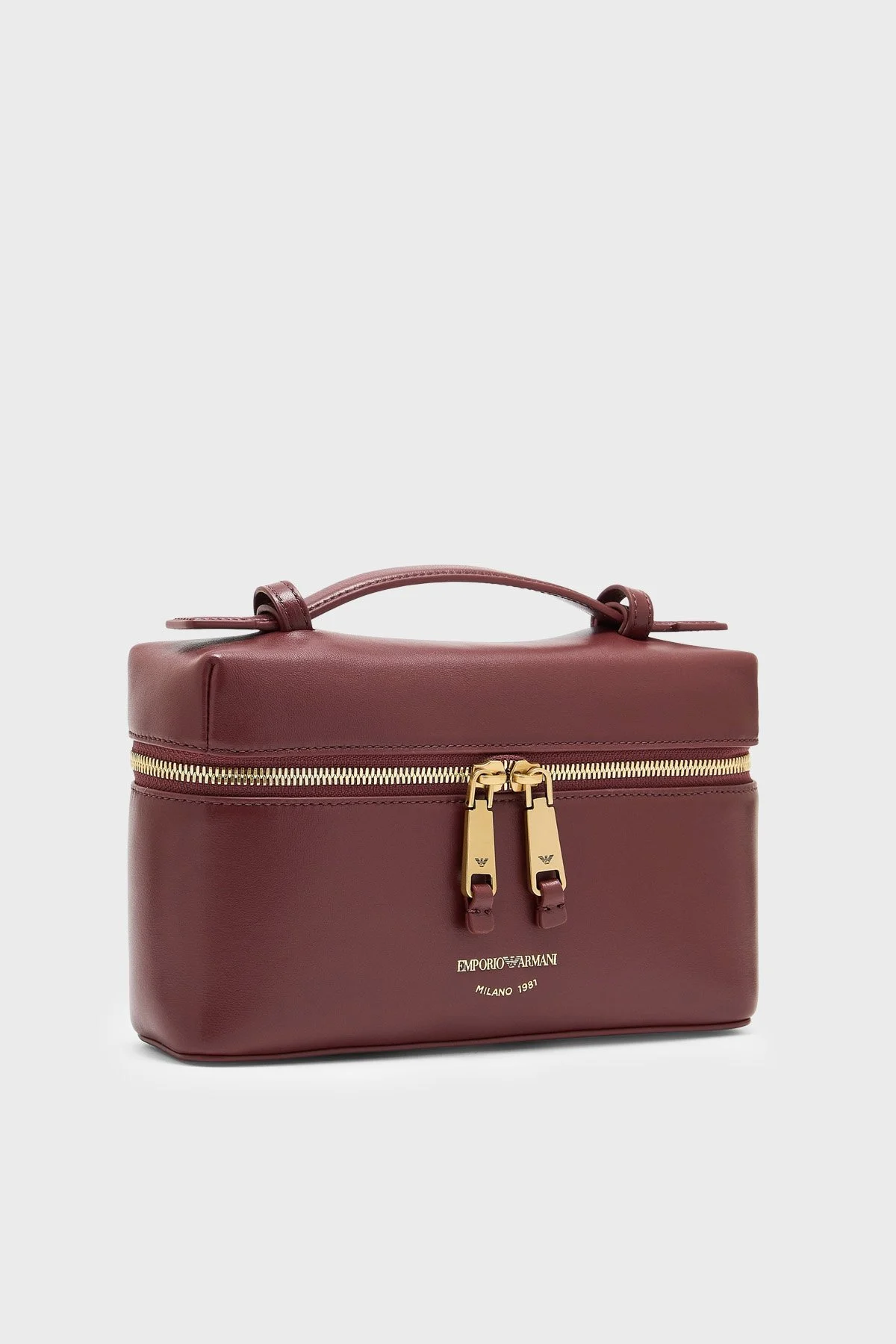 Emporio Armani Logolu Çıkarılabilir Askılı Kadın Çanta EW004564 AF32959 U6002 Bordo - 3