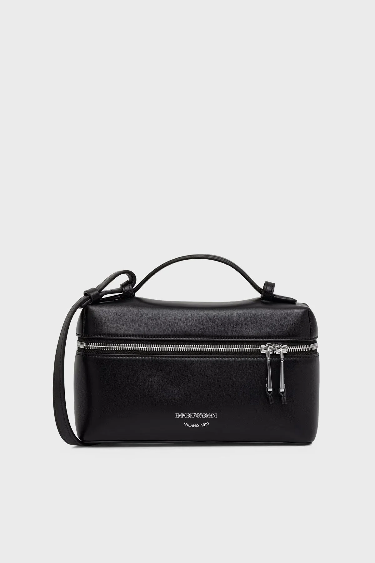 Emporio Armani Logolu Çıkarılabilir Askılı Kadın Çanta EW004564 AF32959 UC001 Siyah - 1