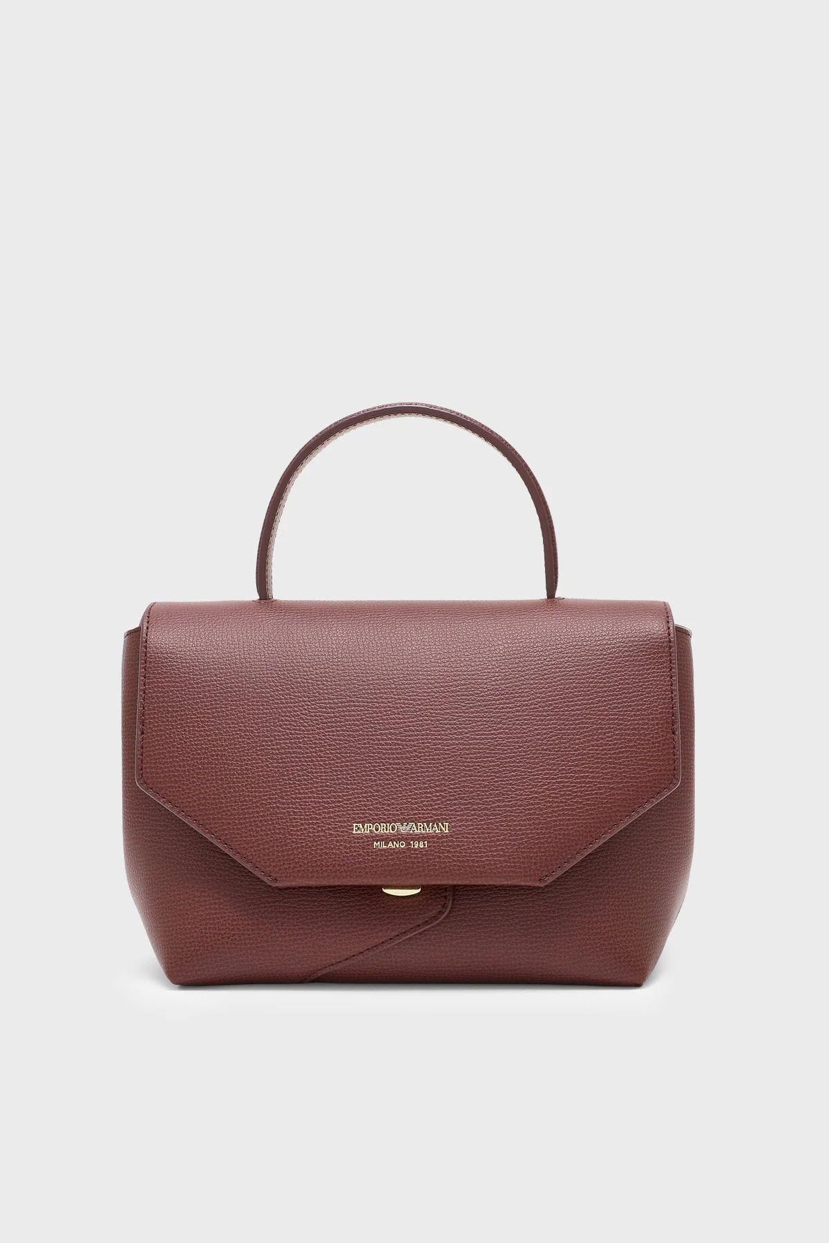 Emporio Armani Logolu Çıkarılabilir Askılı Kadın Çanta EW005672 AF29459 U6017 Bordo - 1