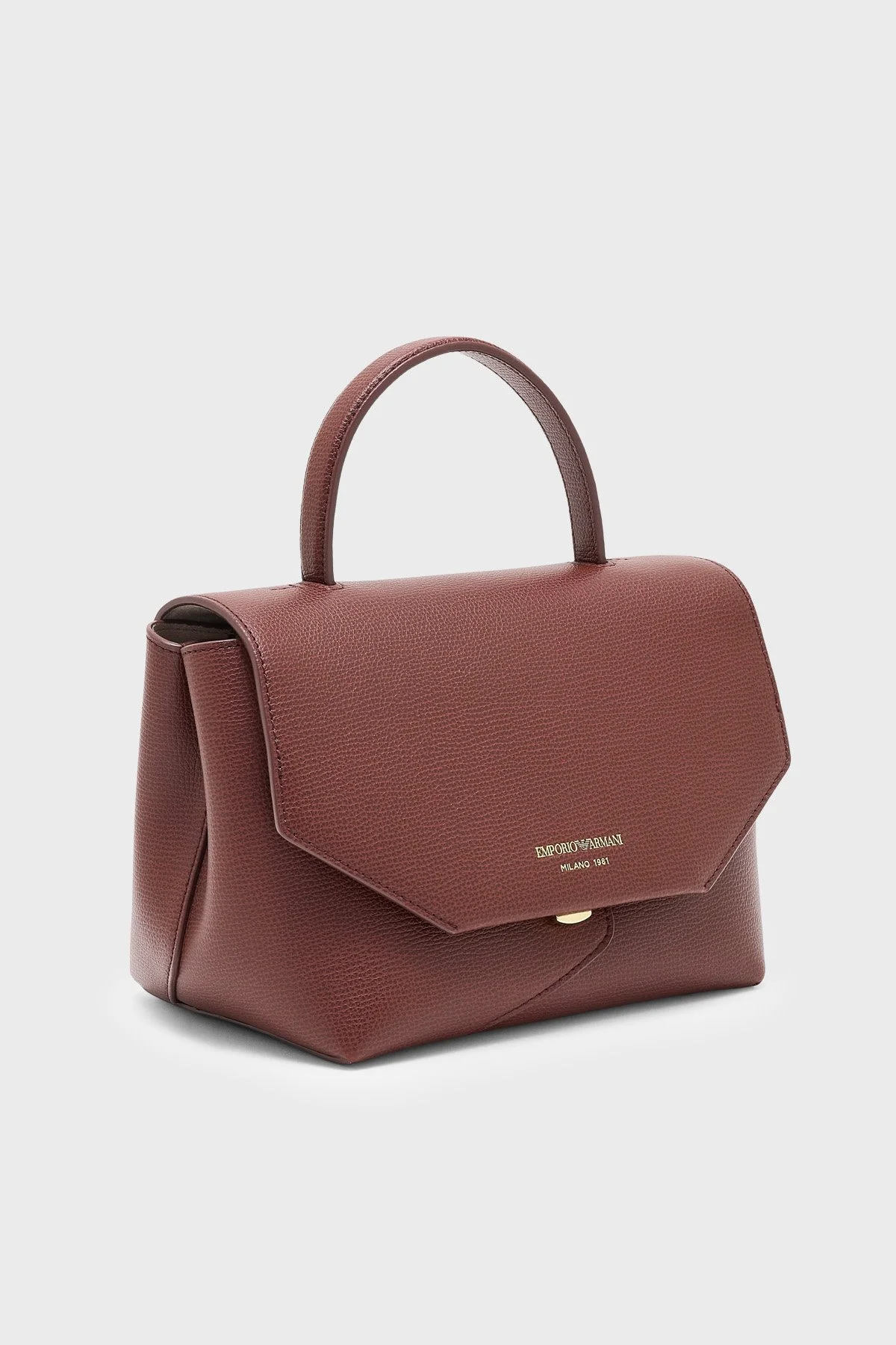Emporio Armani Logolu Çıkarılabilir Askılı Kadın Çanta EW005672 AF29459 U6017 Bordo - 5
