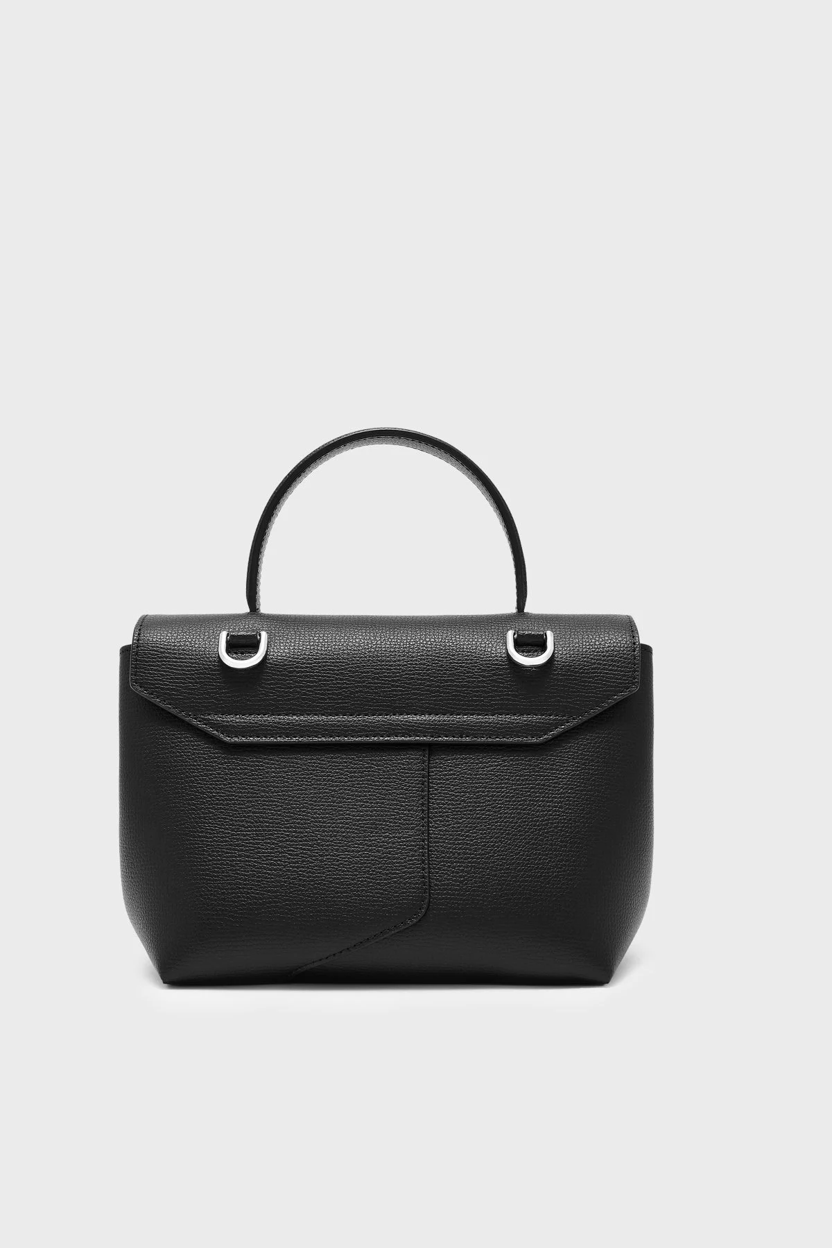 Emporio Armani Logolu Çıkarılabilir Askılı Kadın Çanta EW005672 AF29459 UC001 Siyah - 4