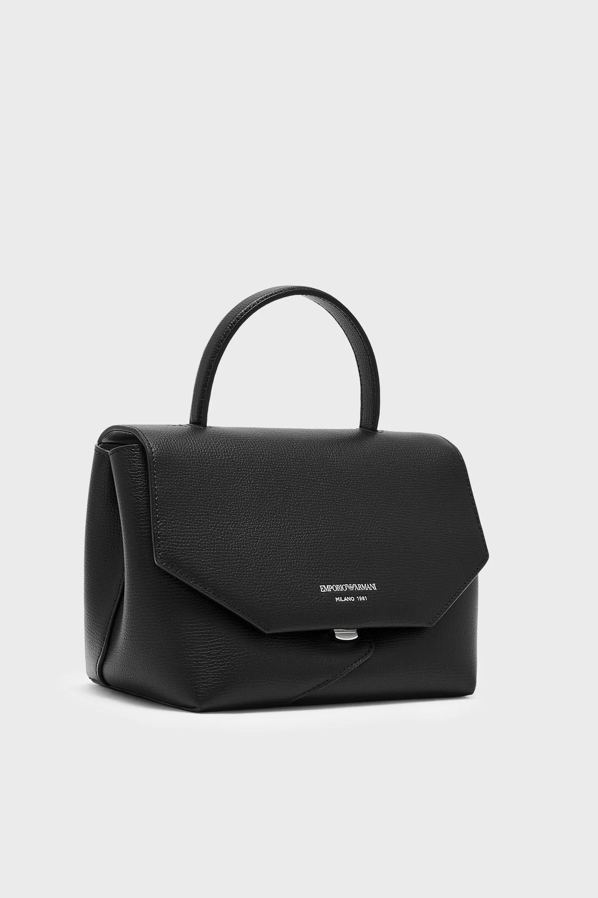 Emporio Armani Logolu Çıkarılabilir Askılı Kadın Çanta EW005672 AF29459 UC001 Siyah - 5