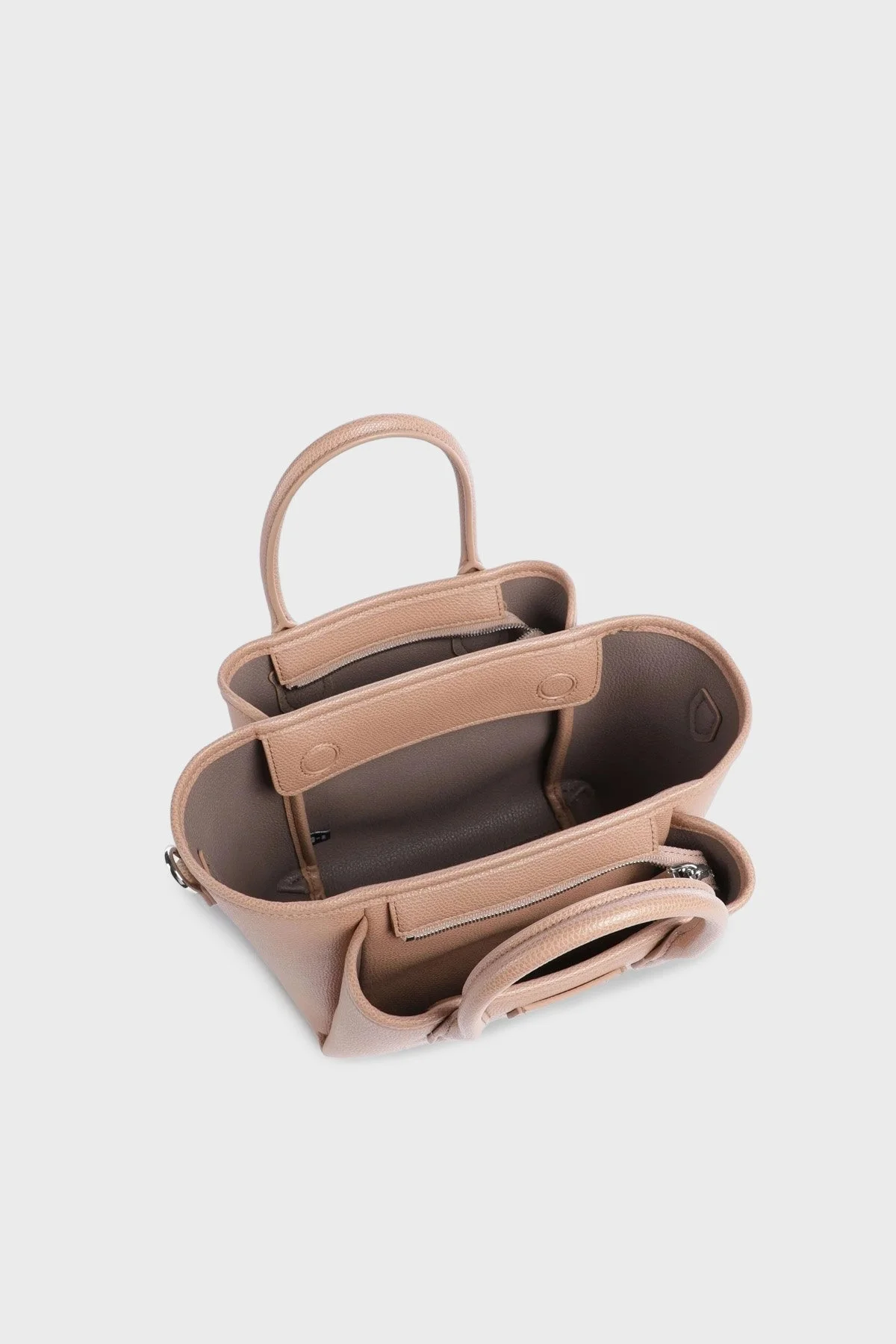 Emporio Armani Logolu Çıkarılabilir Askılı Küçük Bayan Çanta EW002328 AF17799 M1188 PUDRA - 3