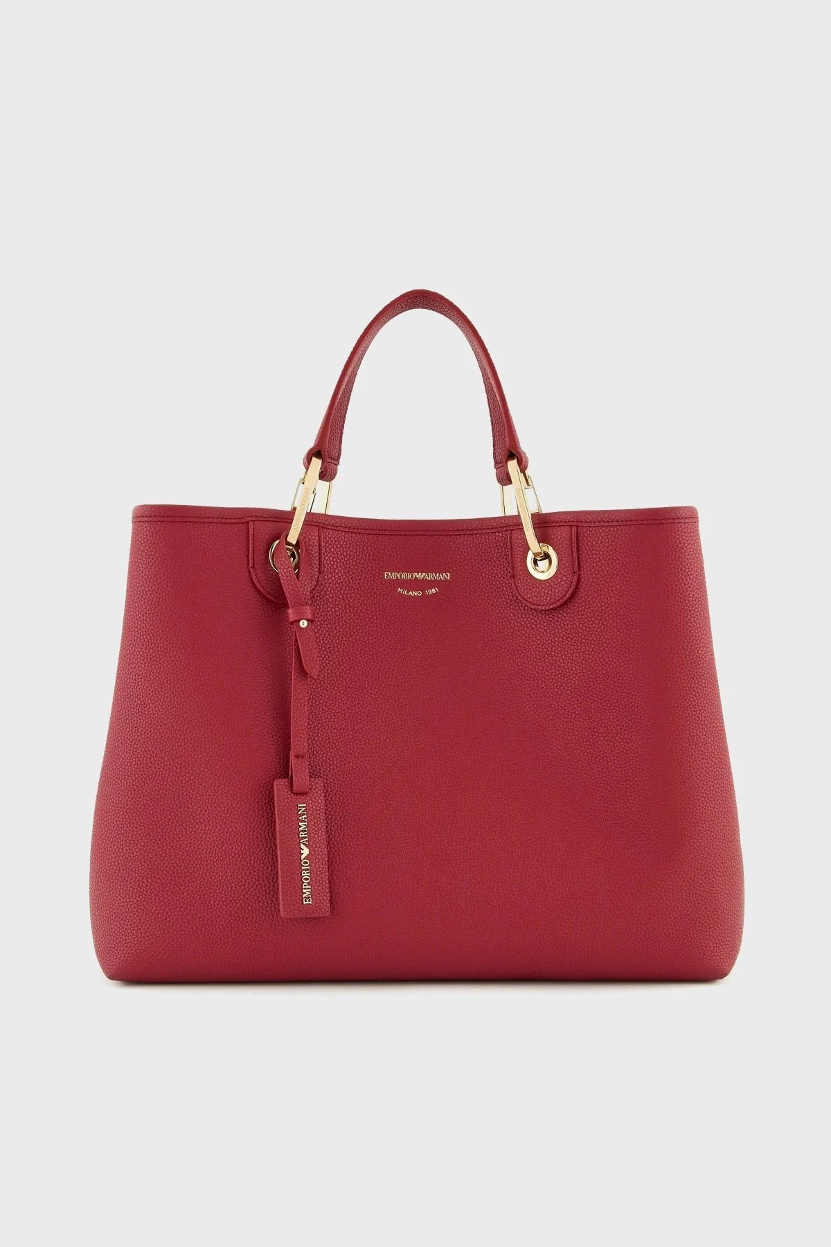 Emporio Armani Logolu Çıkarılabilir Omuz Askılı Bayan Çanta EW000360 AF12036 M5008 KIRMIZI - 1