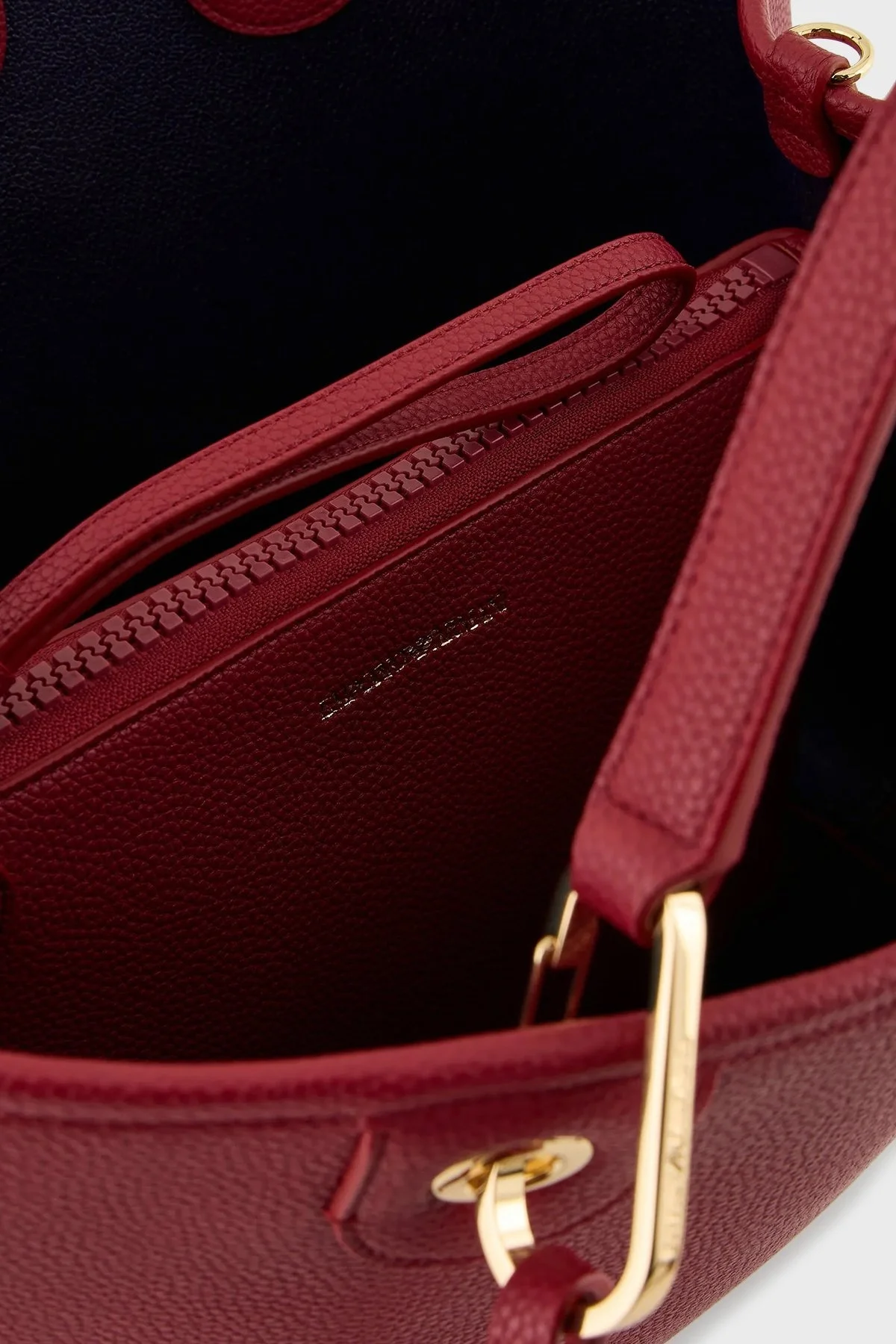 Emporio Armani Logolu Çıkarılabilir Omuz Askılı Bayan Çanta EW000360 AF12036 M5008 KIRMIZI - 7