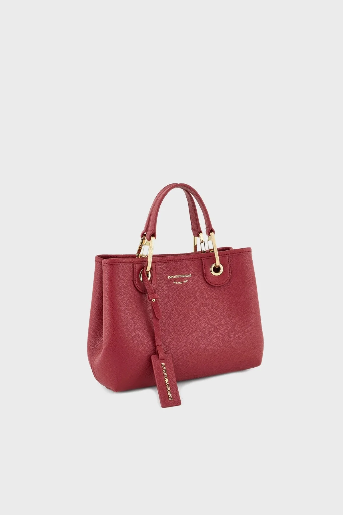 Emporio Armani Logolu Çıkarılabilir Omuz Askılı Bayan Çanta EW000361 AF12036 M5008 KIRMIZI - 6