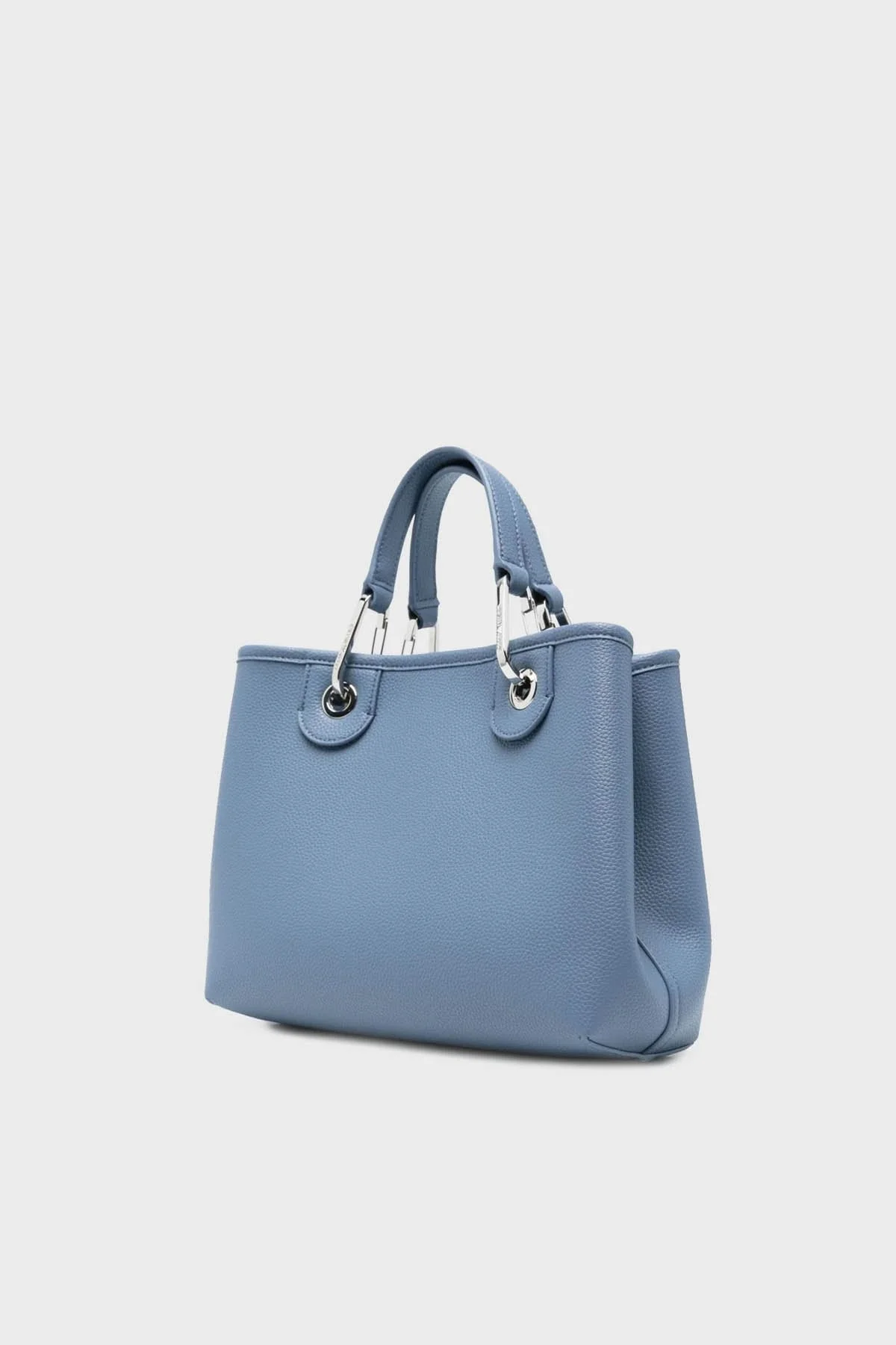 Emporio Armani Logolu Çıkarılabilir Omuz Askılı Bayan Çanta EW000361 AF12036 M8128 MAVİ - 3