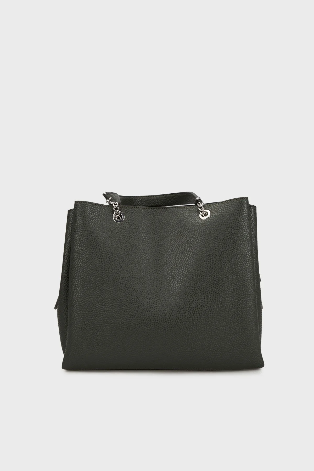 Emporio Armani Logolu Çıkarılabilir Omuz Askılı Bayan Çanta Y3D158 YFN6E 86025 ANTRASİT - 3