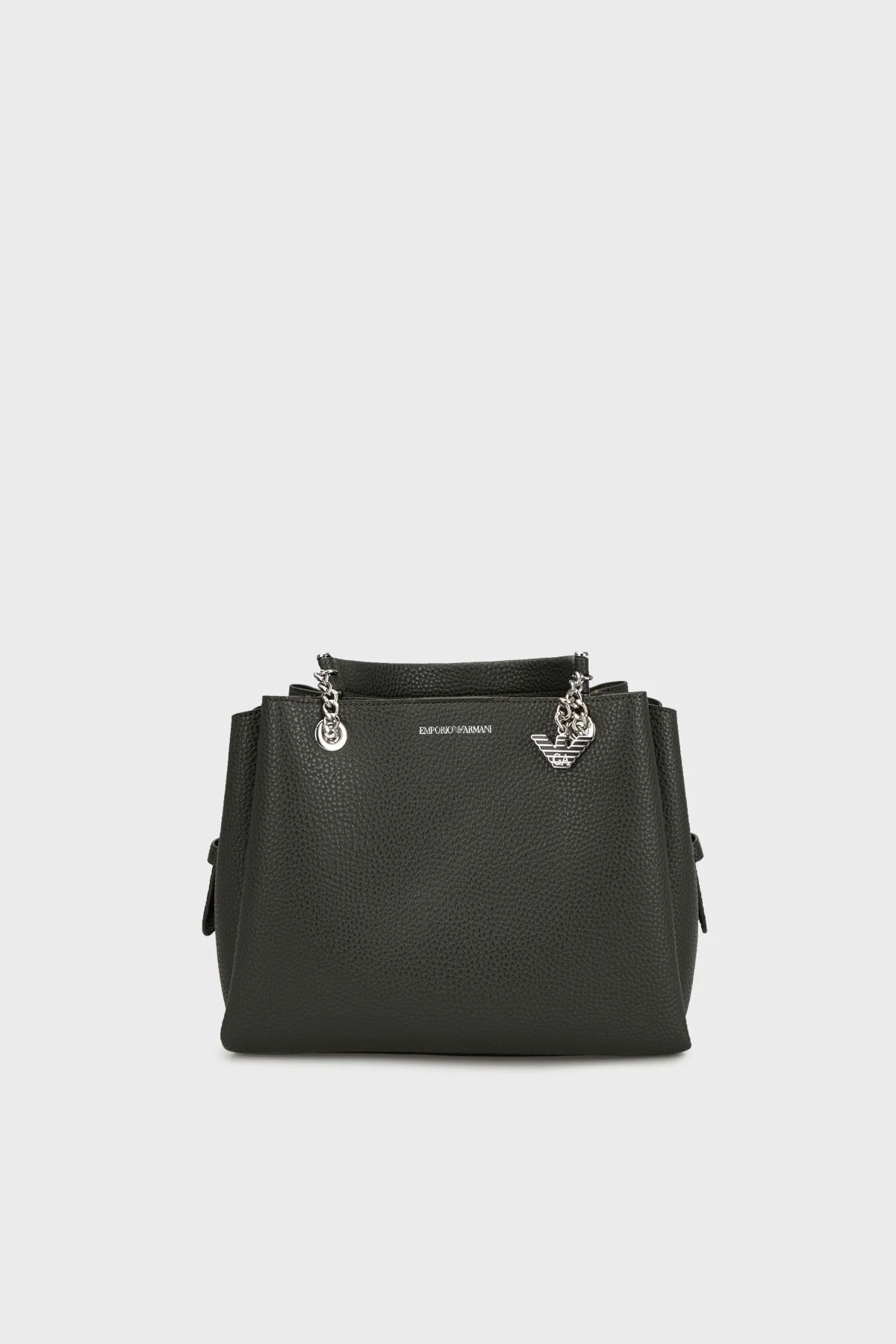 Emporio Armani Logolu Çıkarılabilir Omuz Askılı Bayan Çanta Y3D159 YFN6E 86025 ANTRASİT - 1