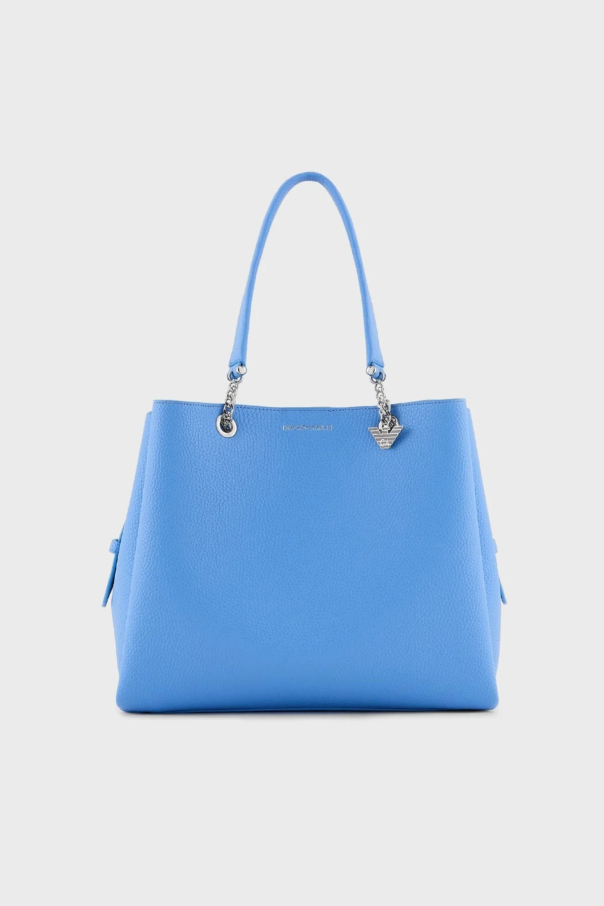 Emporio Armani Logolu Çıkarılabilir Uzatma Askılı Bayan Çanta Y3D158 YFN6E 80727 MAVİ - 1