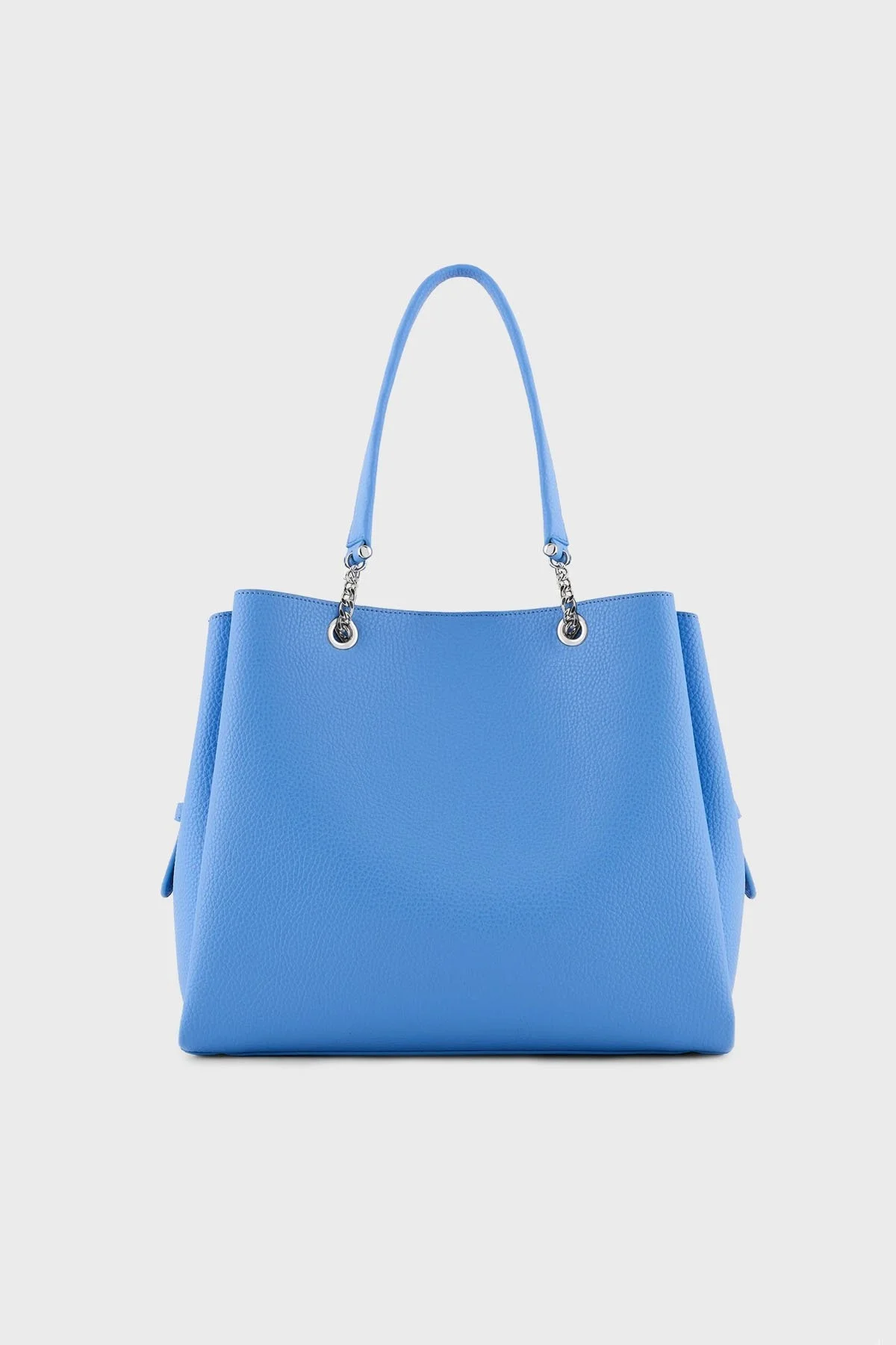 Emporio Armani Logolu Çıkarılabilir Uzatma Askılı Bayan Çanta Y3D158 YFN6E 80727 MAVİ - 4