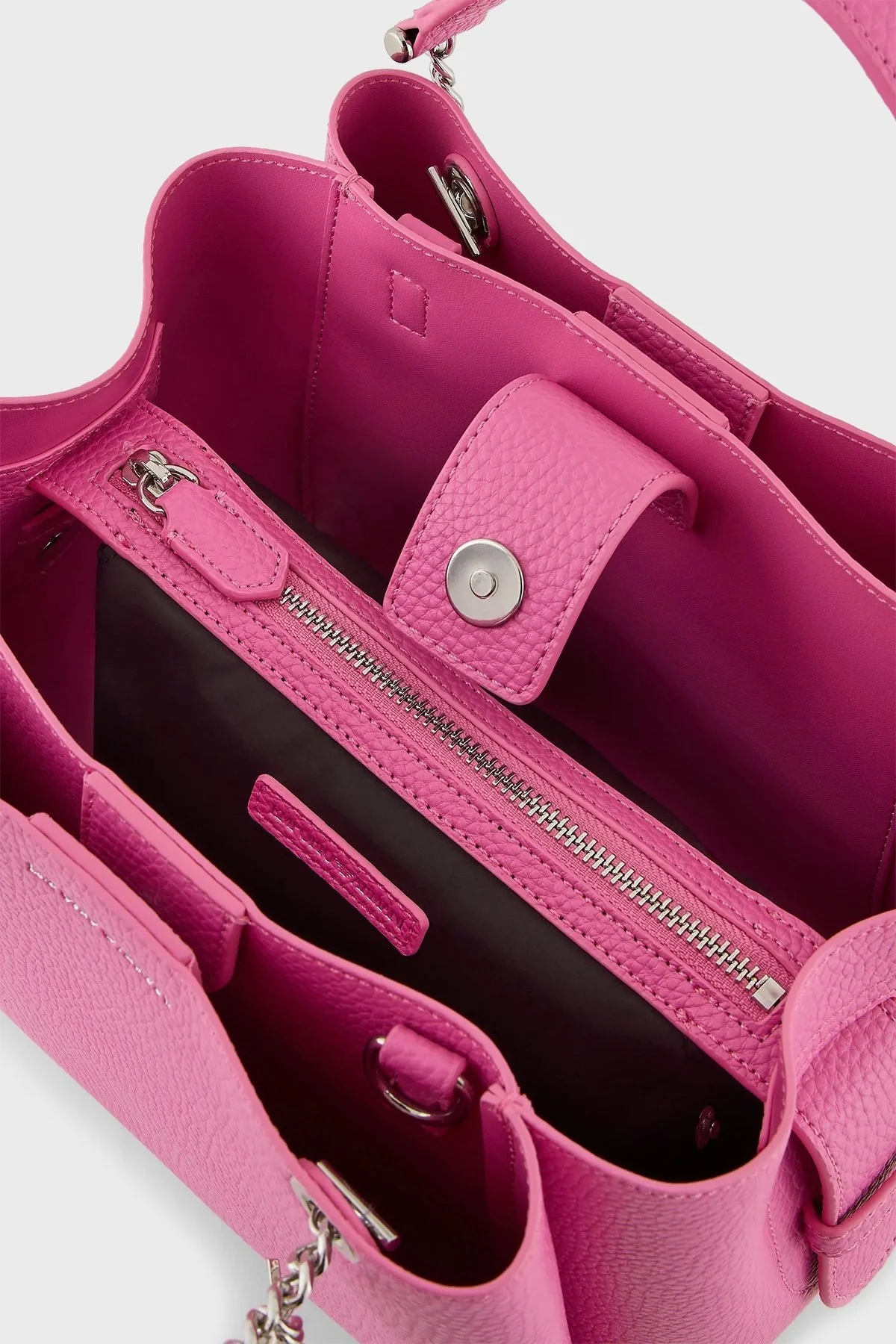 Emporio Armani Logolu Çıkarılabilir Uzatma Askılı Bayan Çanta Y3D159 YFN6E 88028 PEMBE - 4