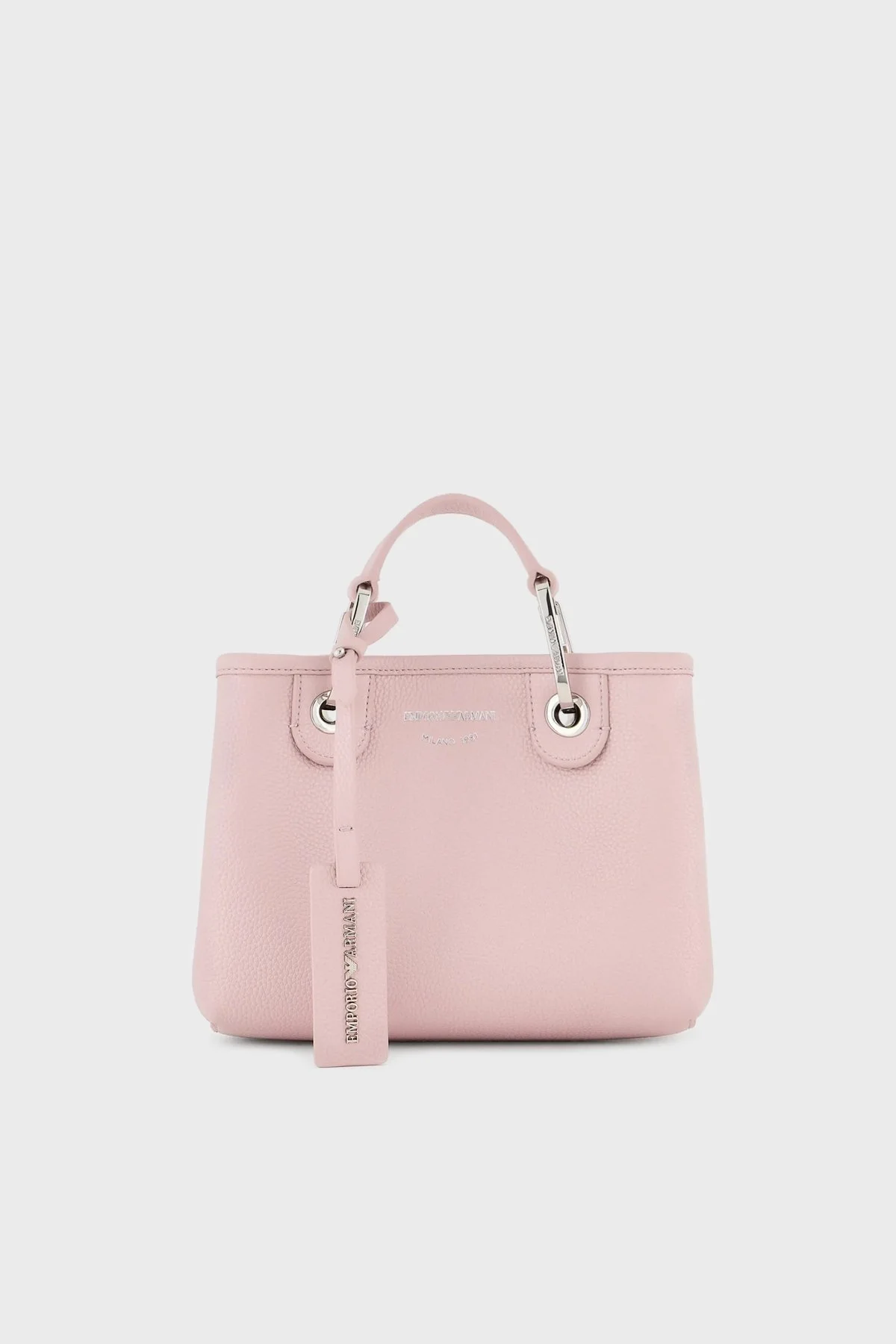 Emporio Armani Logolu Çıkarılabilir Uzatma Askılı Bayan Çanta Y3D176 YFO5E 80700 PUDRA - 1