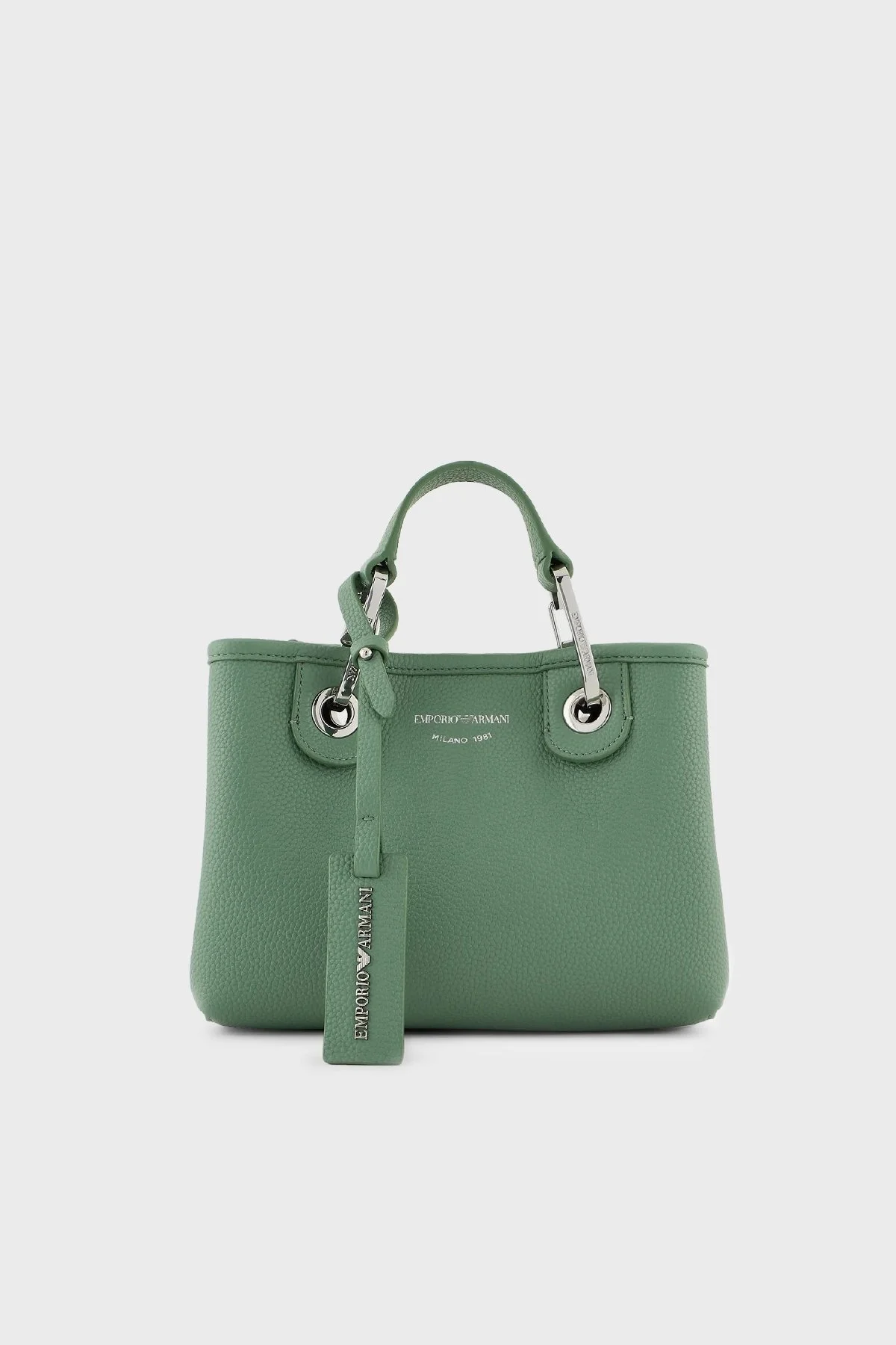 Emporio Armani Logolu Çıkarılabilir Uzatma Askılı Bayan Çanta Y3D176 YFO5E 80701 YEŞİL - 1