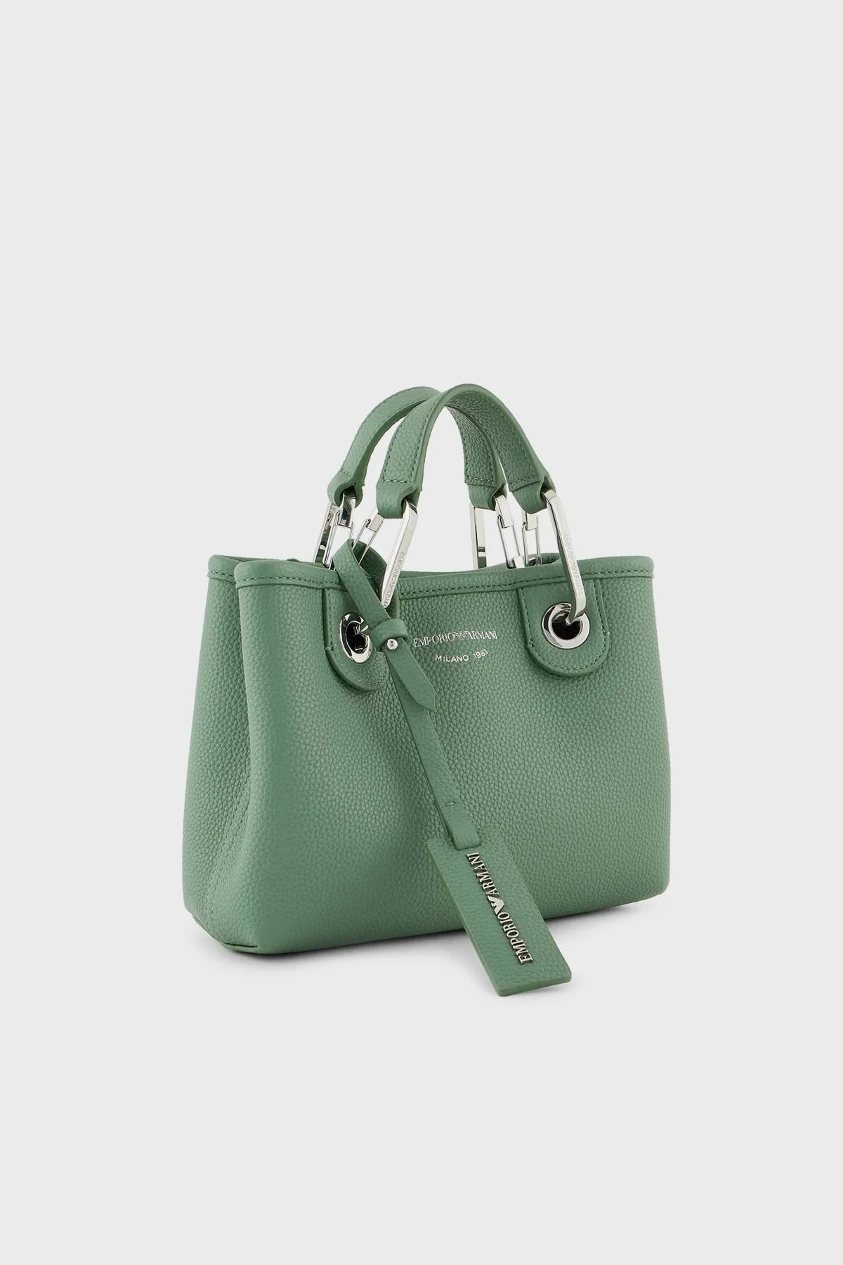 Emporio Armani Logolu Çıkarılabilir Uzatma Askılı Bayan Çanta Y3D176 YFO5E 80701 YEŞİL - 7