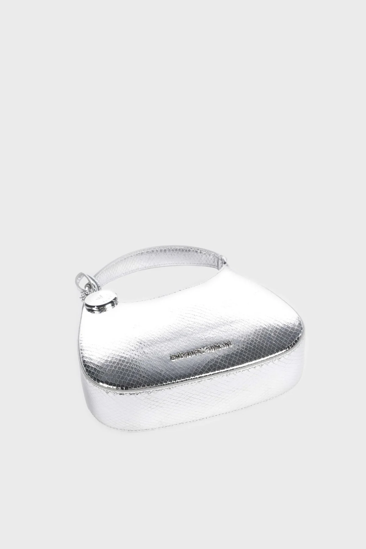 Emporio Armani Logolu Çıkarılabilir ve Ayarlanabilir Uzatma Askılı Bayan Çanta Y3H324 YWR8X 80270 GÜMÜŞ - 4