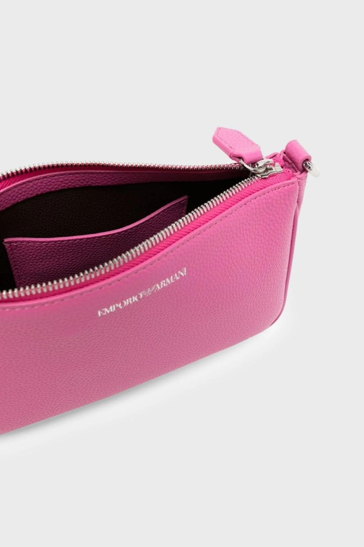 Emporio Armani Logolu Çıkarılabilir Zincir Askılı Bayan Çanta Y3H317 YVM4E 89705 FUŞYA-SARI - 5