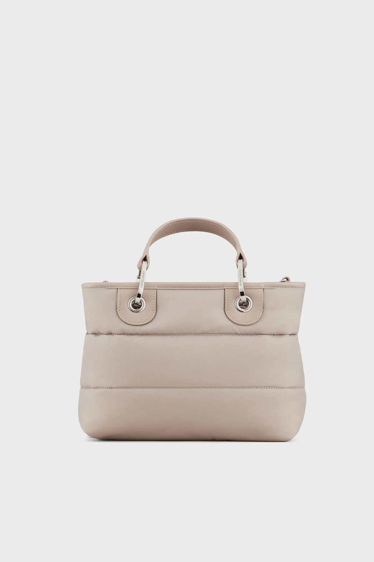 Emporio Armani Logolu Çıkartılabilir Omuz Askılı Bayan Çanta Y3D166 Y485E 80221 TOPRAK - 5