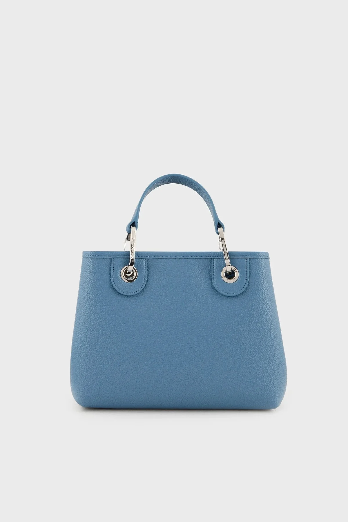 Emporio Armani Logolu Çıkartılabilir Omuz Askılı Bayan Çanta Y3D166 YFO5E 80569 MAVİ - 5