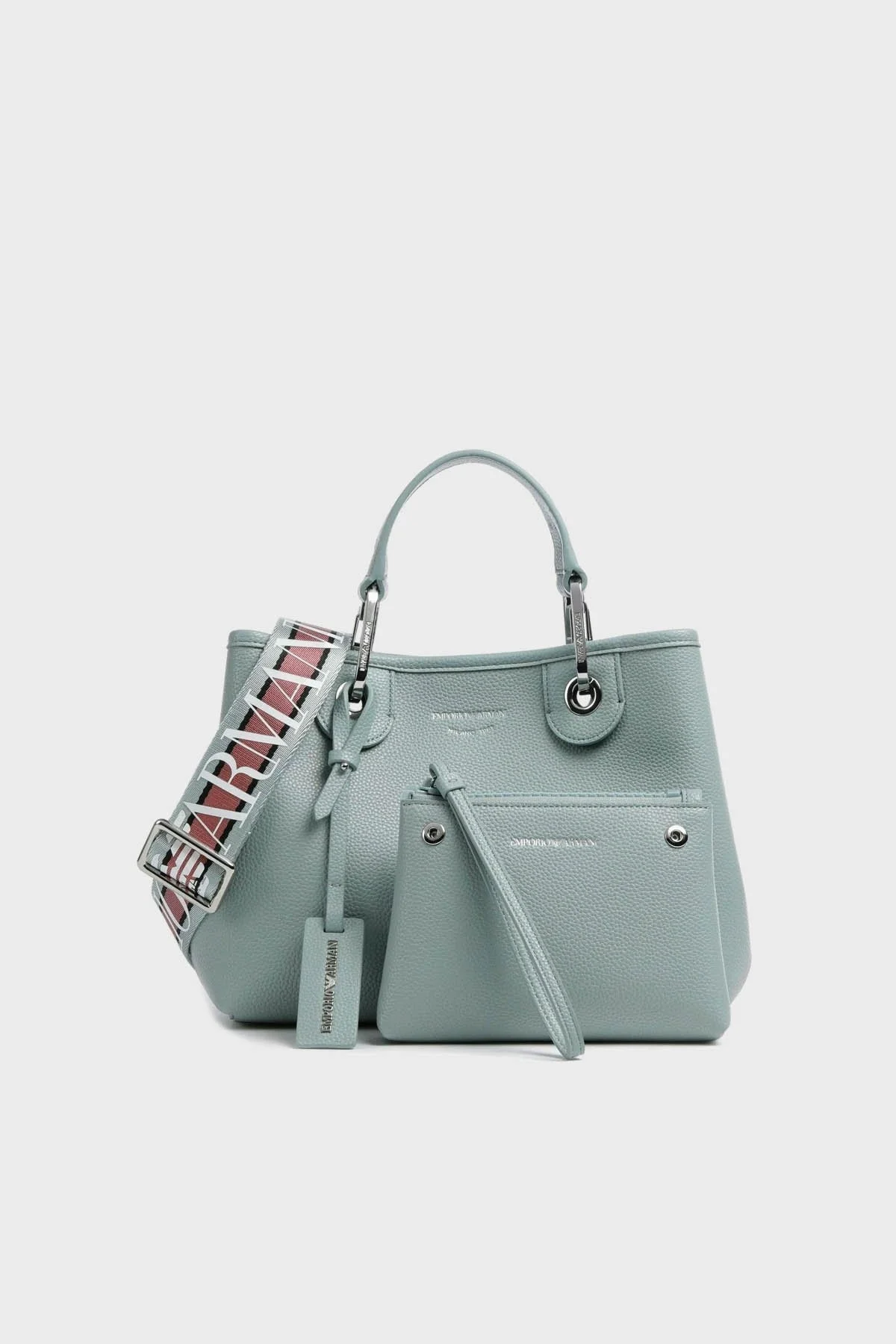 Emporio Armani Logolu Çıkartılabilir Omuz Askılı Bayan Çanta Y3D166 YFO5E 80653 MİNT - 2