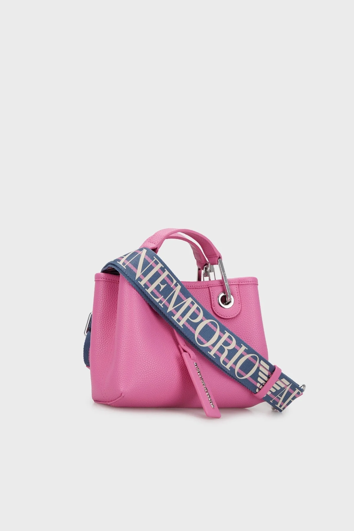 Emporio Armani Logolu Çıkartılabilir Omuz Askılı Bayan Çanta Y3D176 YFO5E 88308 PEMBE - 2