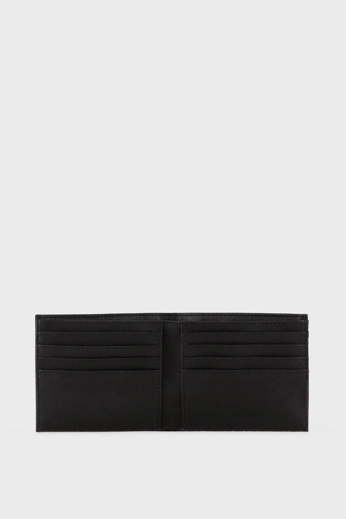 Emporio Armani Logolu Deri Erkek Cüzdan Y4R168 Y138E 81072 SİYAH - 7