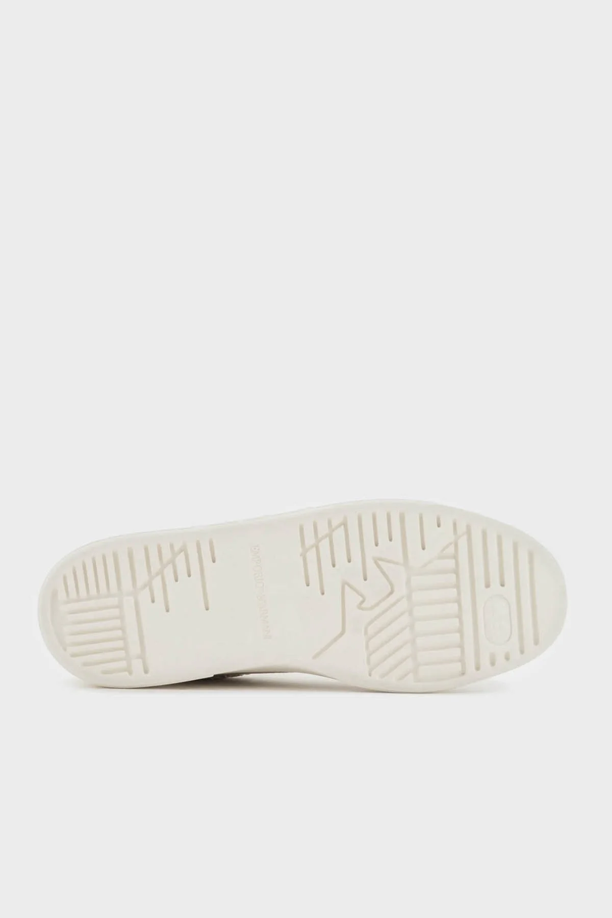 Emporio Armani Logolu Deri Sneaker Bayan Ayakkabı X3X211 XR101 T847 BEYAZ - 7