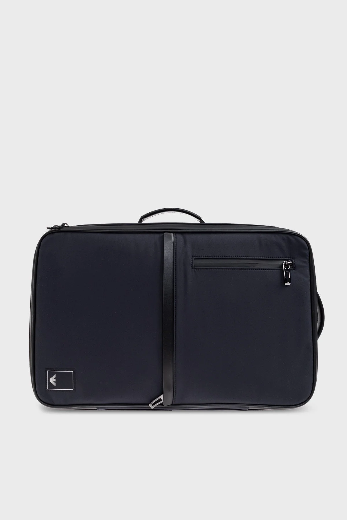 Emporio Armani Logolu Dolgulu Omuz Askılı Erkek Sırt Çantası EM001221 AF19588 UB118 LACİVERT - 6