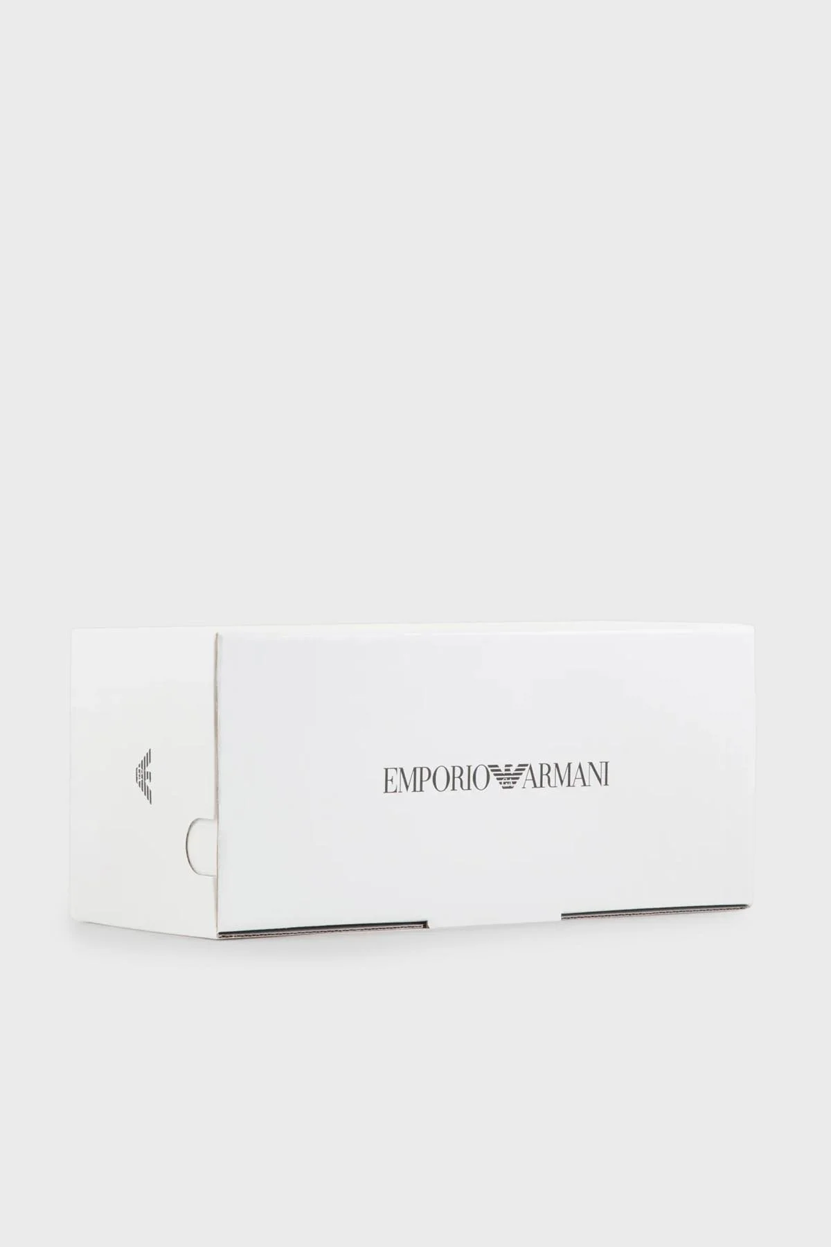 Emporio Armani Logolu Düz Unisex Terlik XVPS08 XN747 D611 BEYAZ-SİYAH - 14